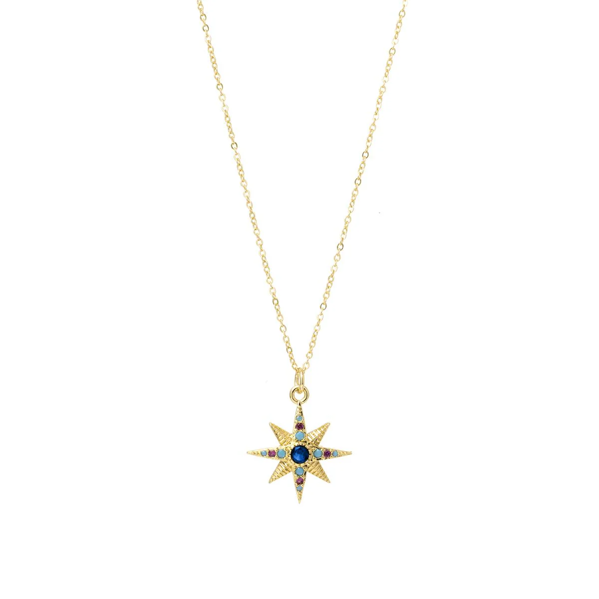 Collar Zaria Plata De Ley 925 - Zaria MULTICOLOR