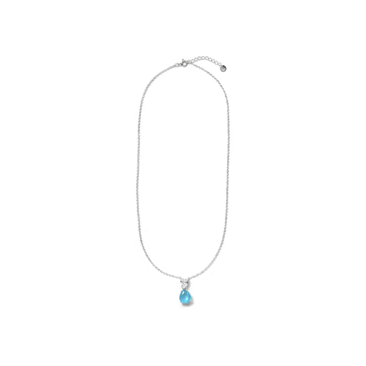 Collar Zasah Plata de Ley 925 - Zasah AZUL - Image 2