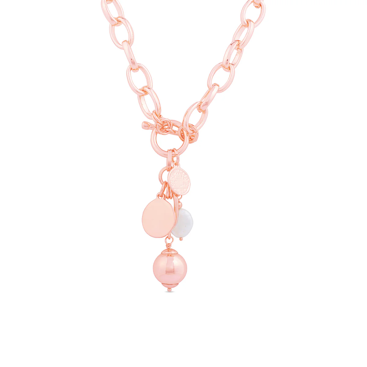 Collar Zavi acabado en Oro Rosa De 18 Quilates - Zavi ROSA