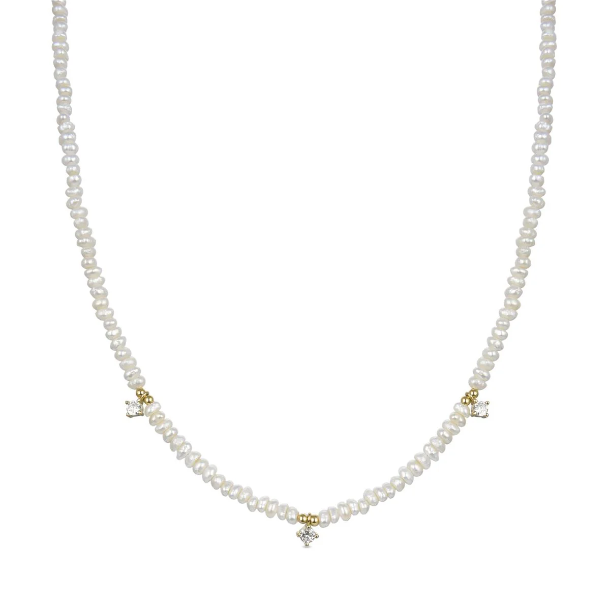 Collar Zaydsa Plata De Ley 925 - Zaydsa BLANCO