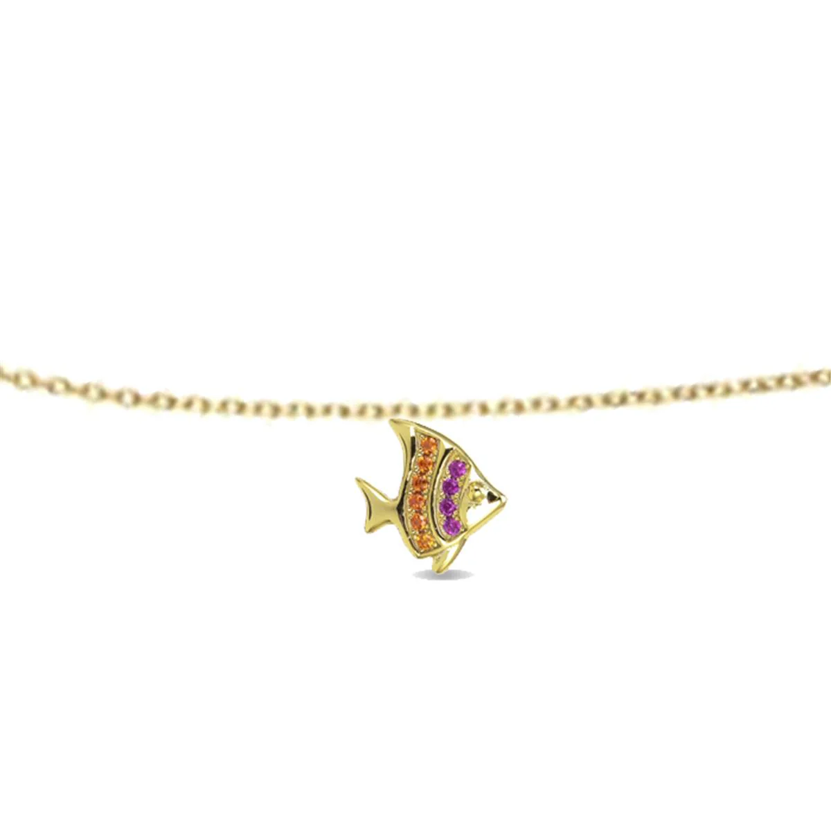 Collar Zaynra Plata De Ley 925 - Zaynra MULTICOLOR