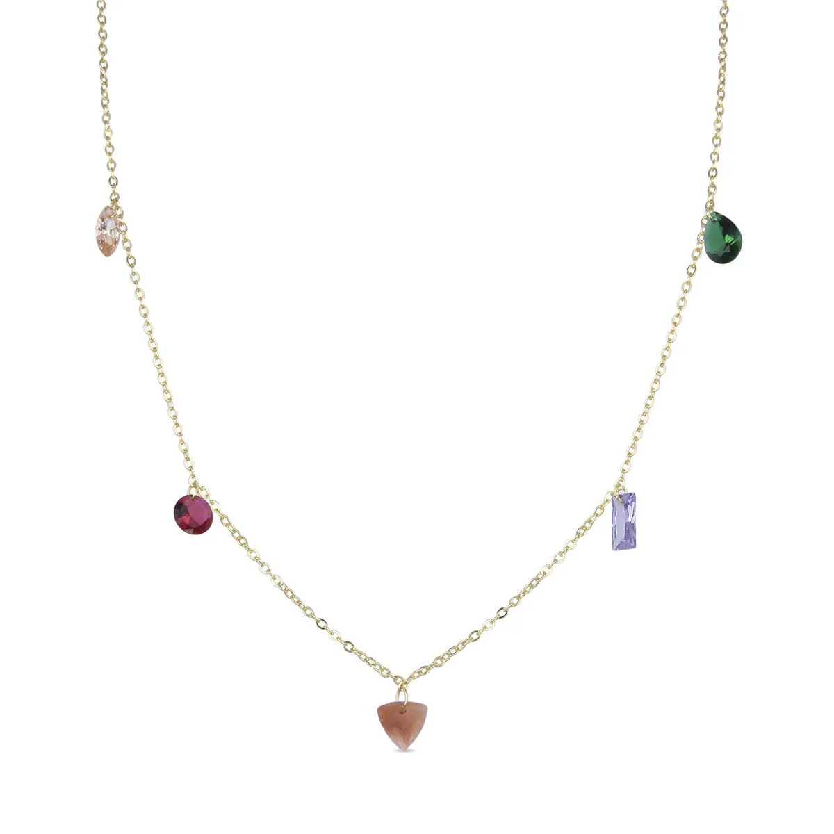 Collar Zimi Plata De Ley 925 - Zimi MULTICOLOR