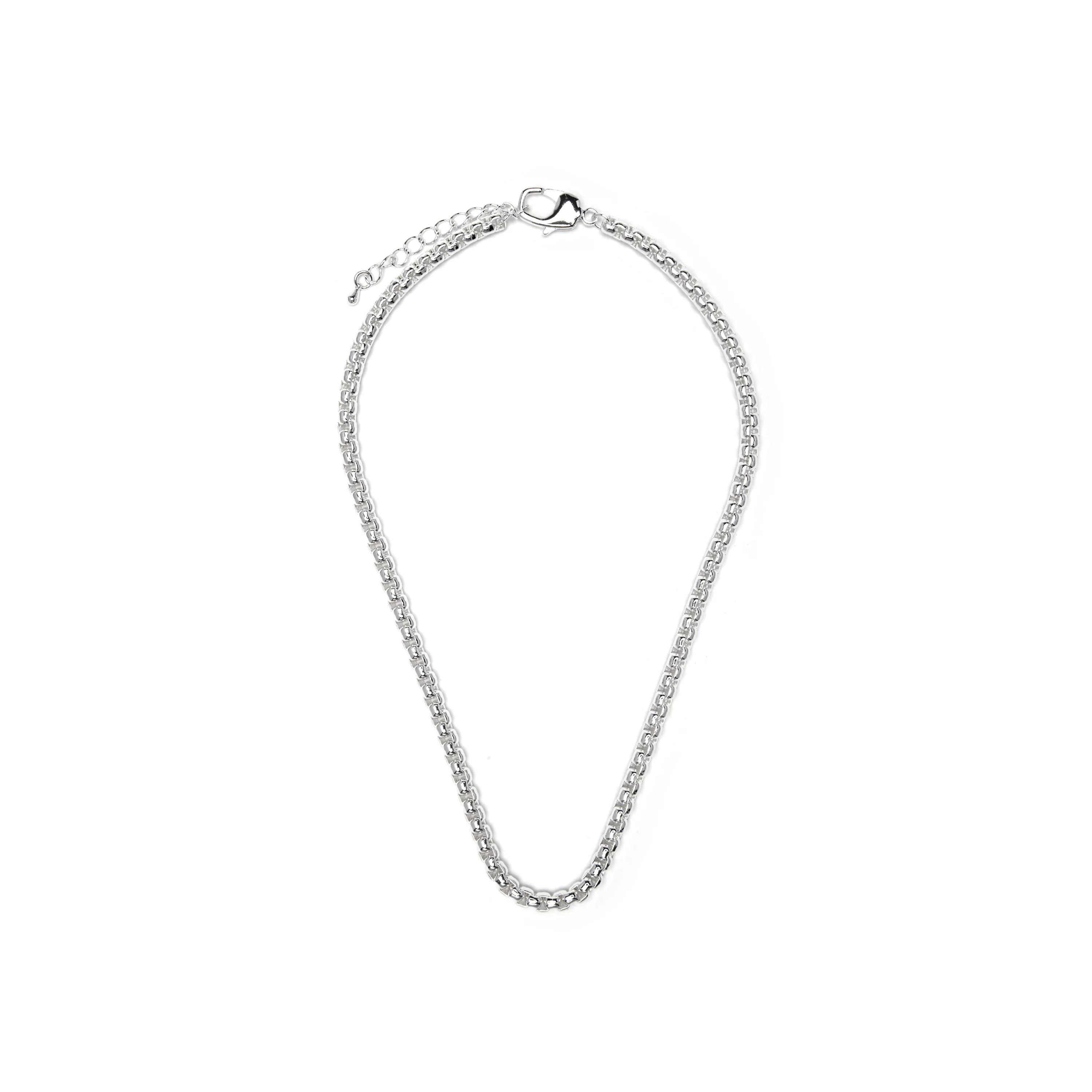 Collar de 42cm acabado en rodio - Zugiro - Image 3