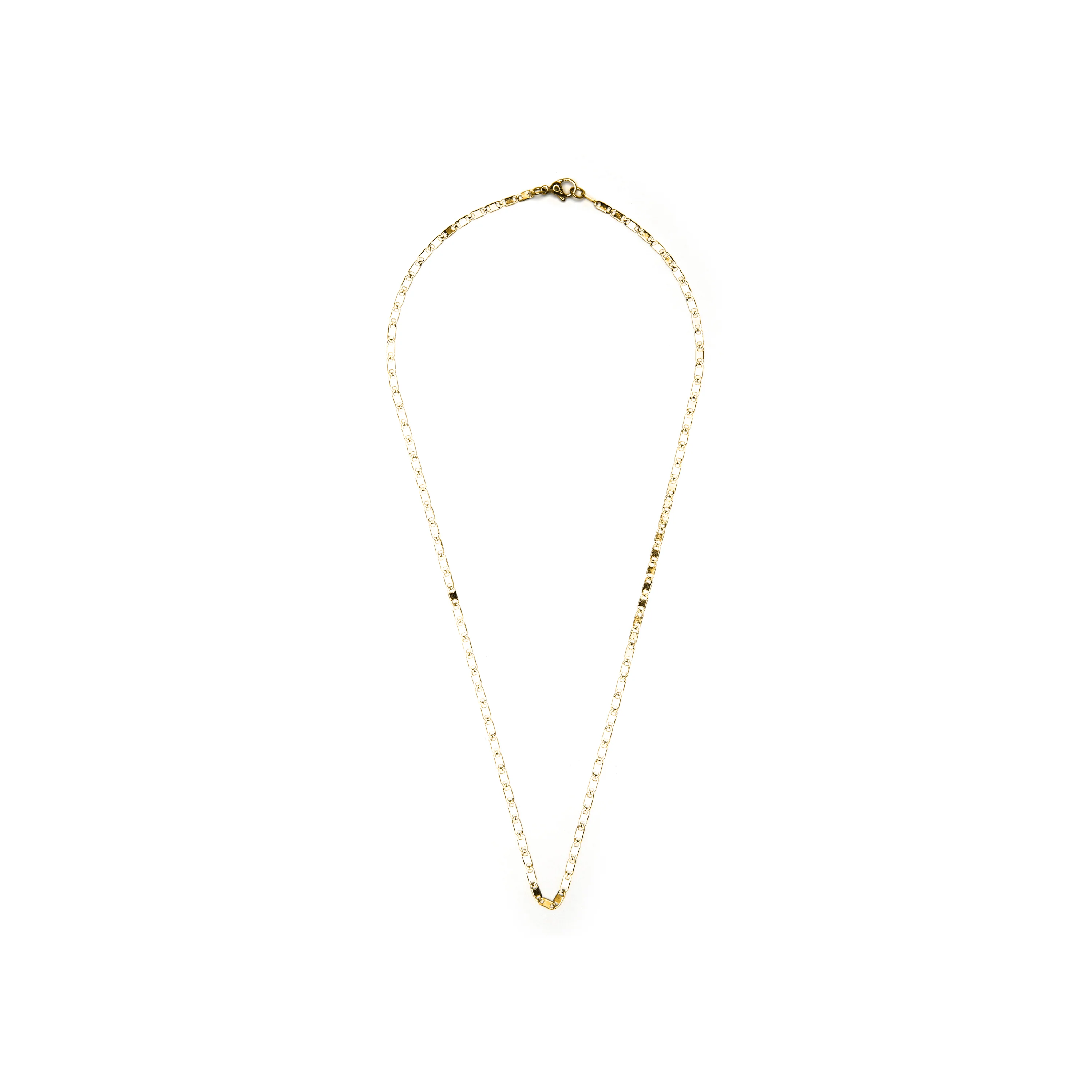 Collar de 50cm acabado en Oro Amarillo de 18k - Hiu - Image 3