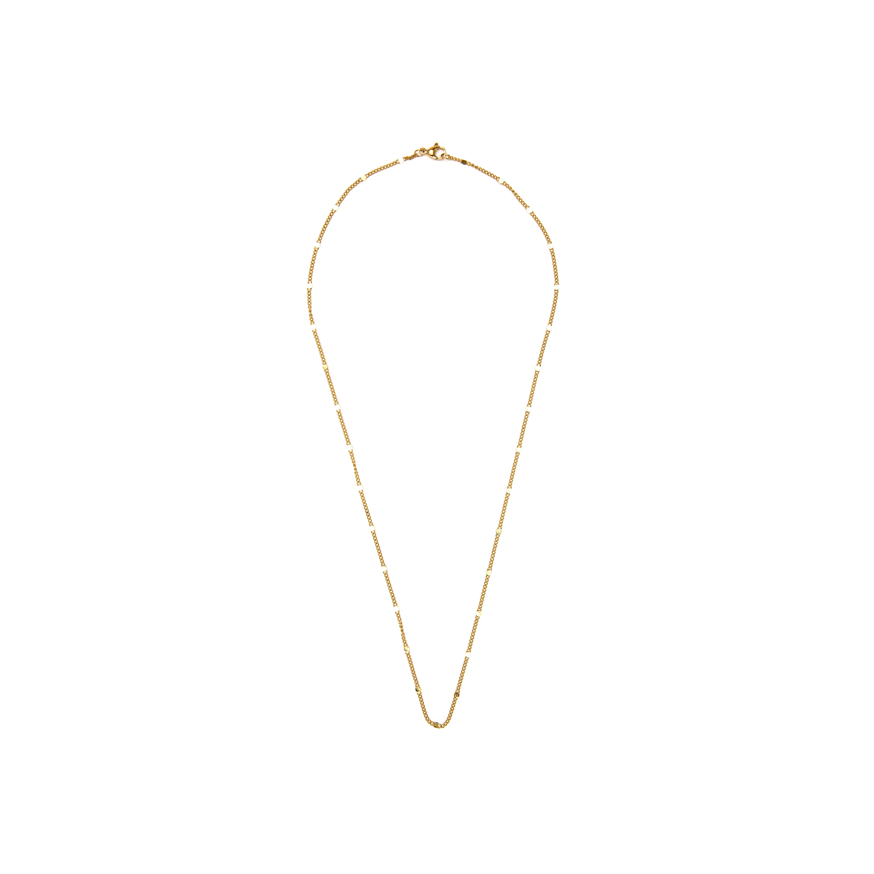 Collar de 42cm acabado en Oro Amarillo de 18k - Dimha - Image 3