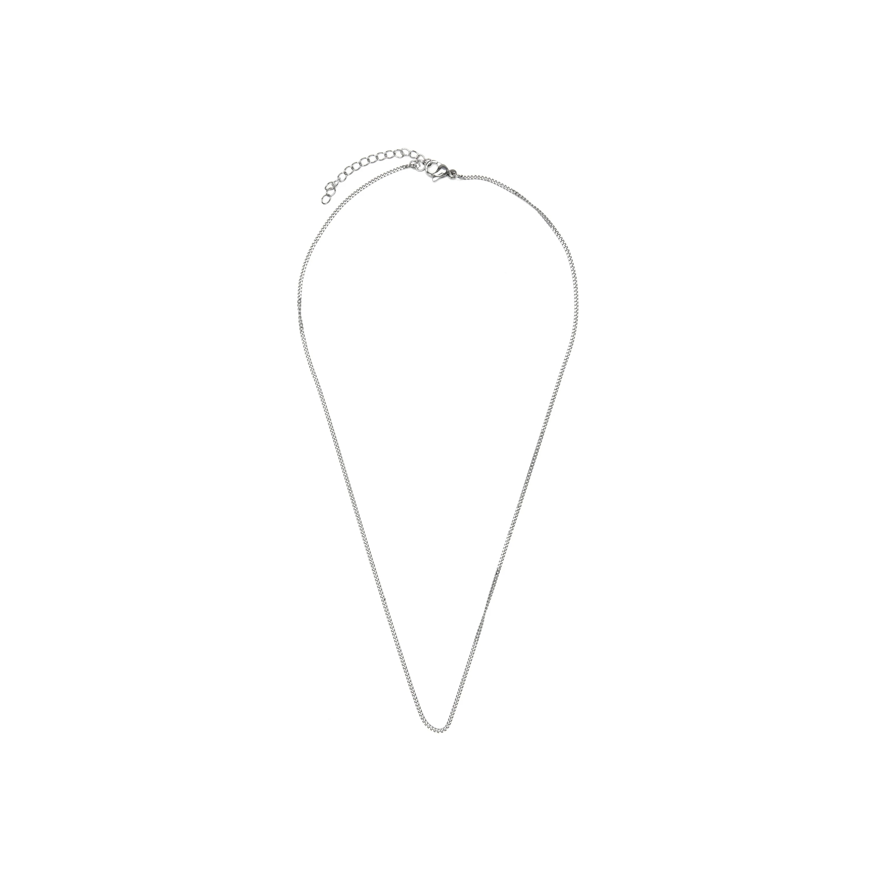 Collar de 45cm acabado en rodio - Sayas - Image 3
