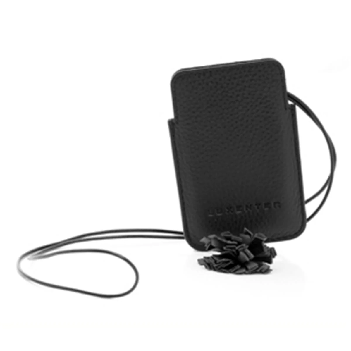 Funda Movil Marroquineria acabado en Rodio - Marroquineria NEGRO