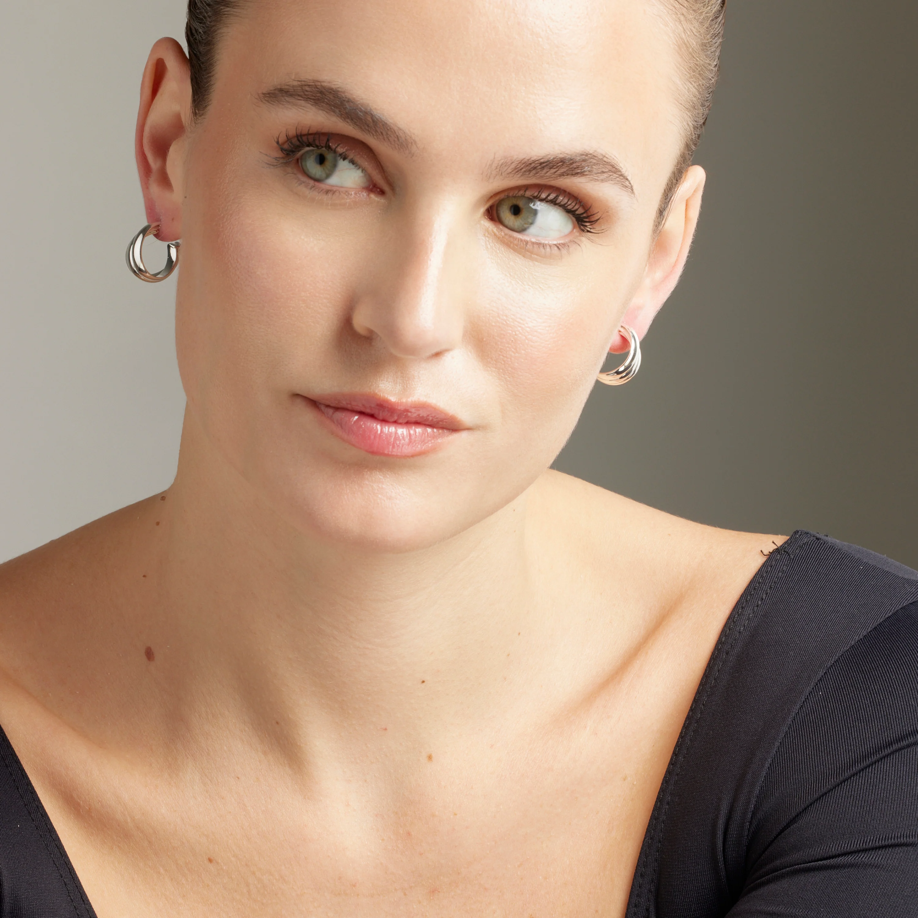 Pendientes acabado plata - Abeth - Image 2