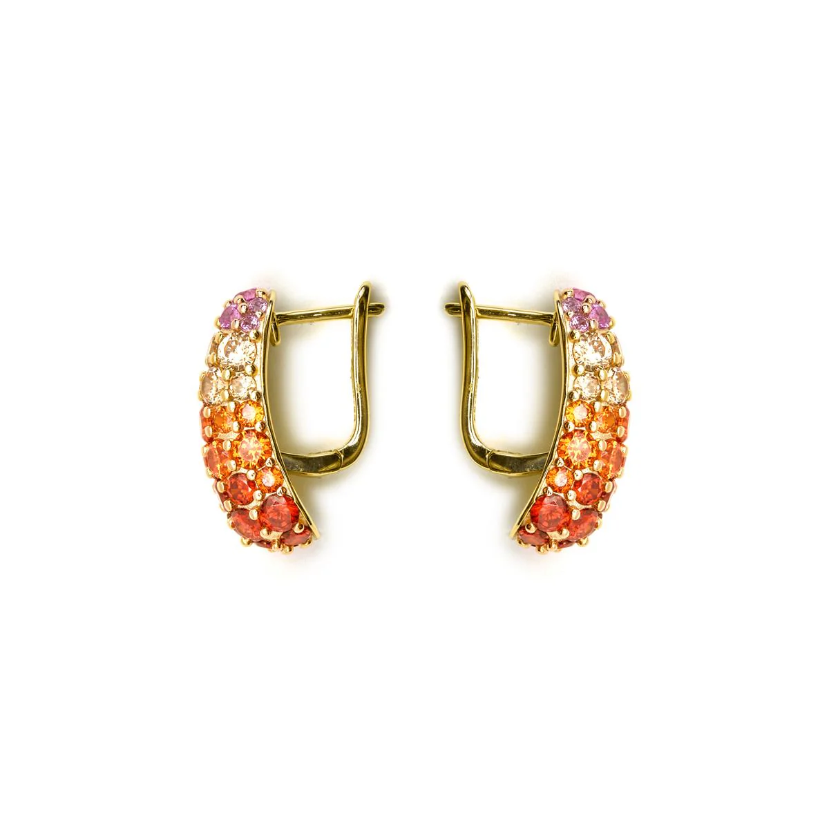 Pendientes Abxi Plata de Ley 925 - Abxi MULTICOLOR - Image 2