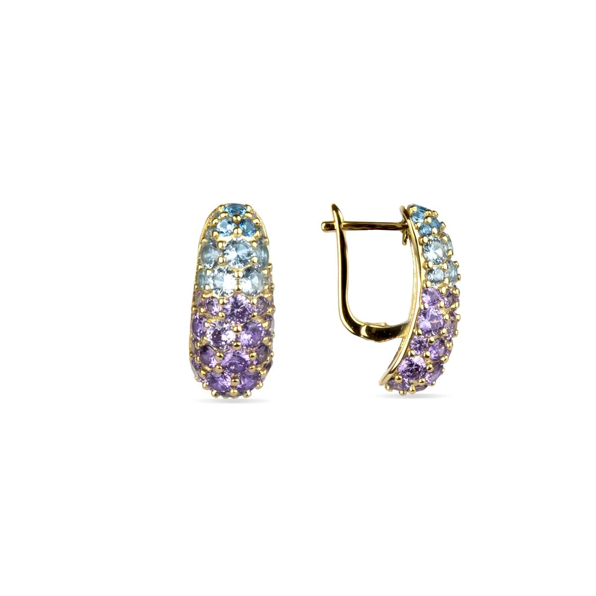 Pendientes Abxi Plata de Ley 925 - Abxi MULTICOLOR
