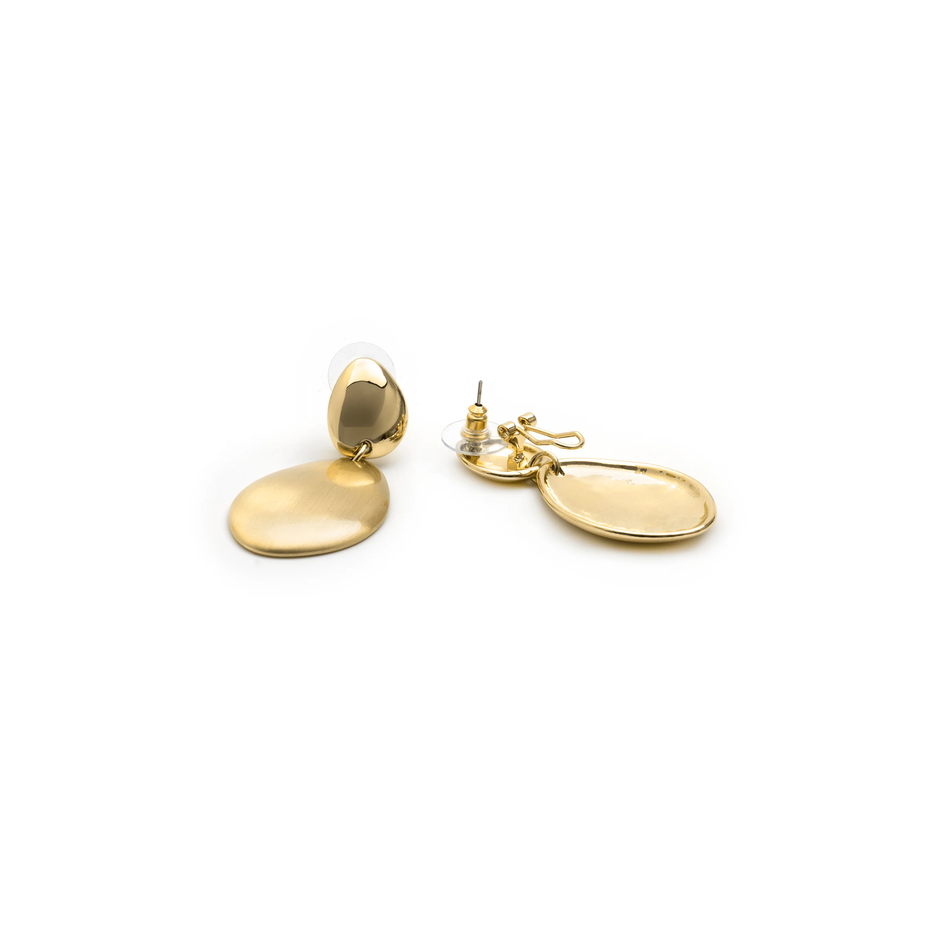 Pendientes acabado en oro amarillo de 18k - Biona - Image 5