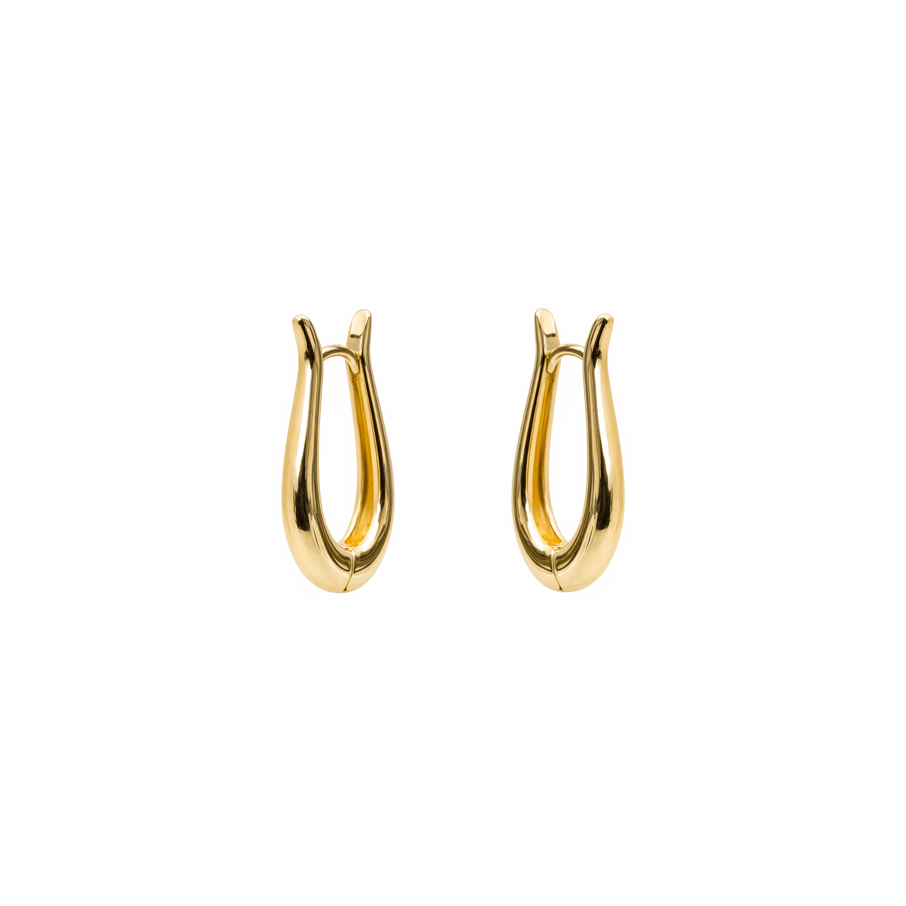 Pendientes acabado en oro amarillo de 18k - Icton - Image 2