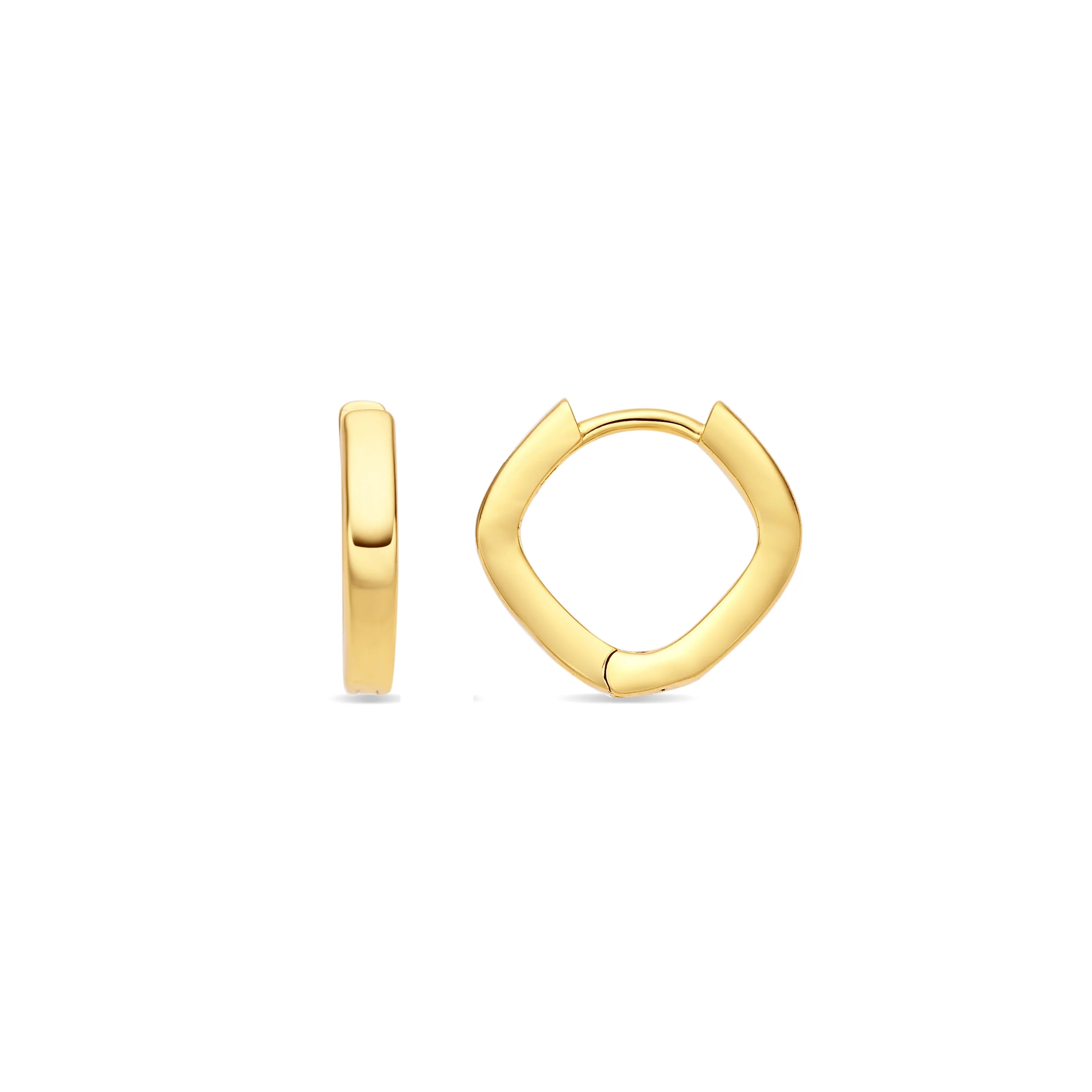 Pendientes acabado en oro amarillo de 18k - Idrial