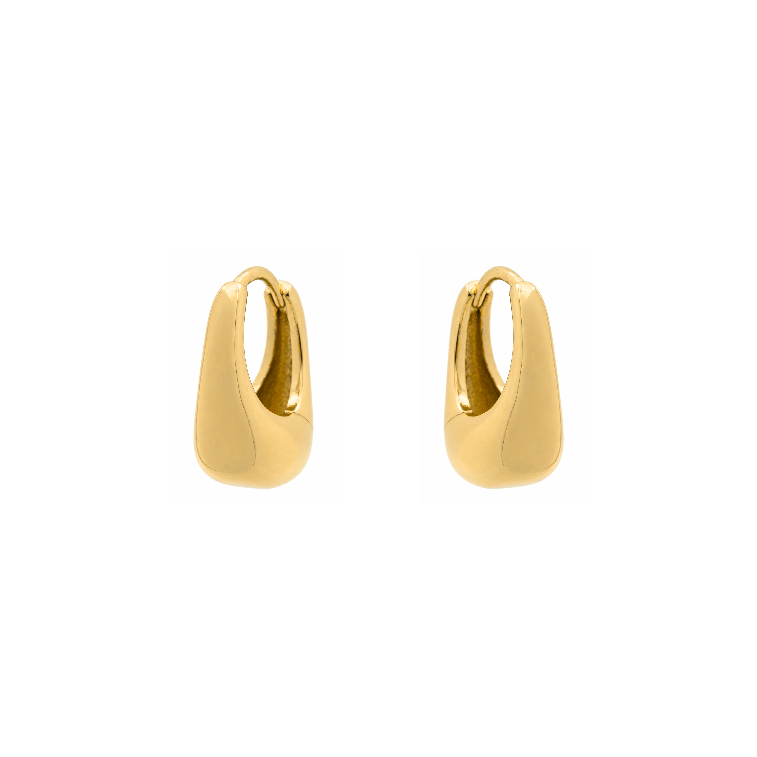 Pendientes acabado en oro amarillo de 18k - Lithran - Image 2