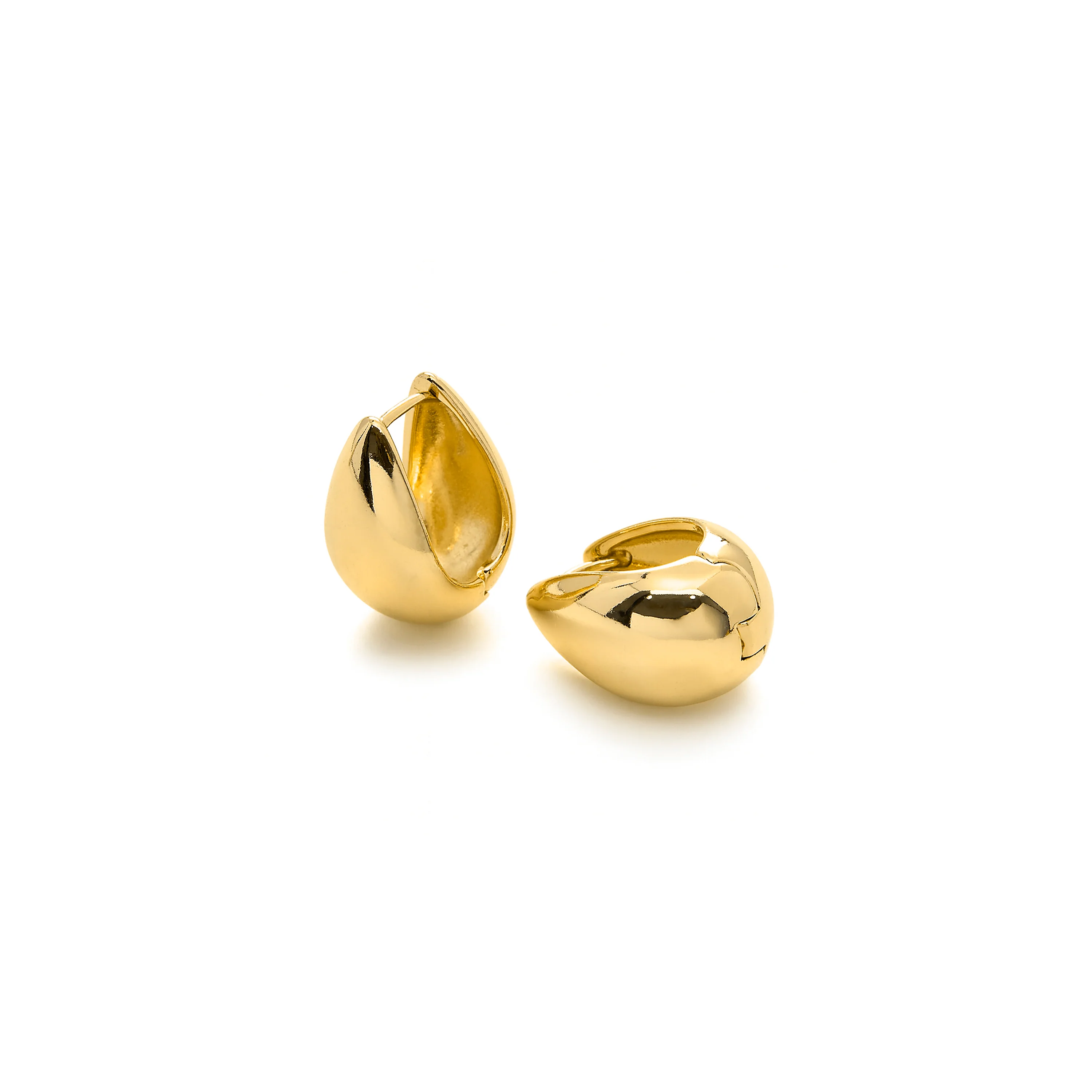 Pendientes acabado en oro amarillo de 18k - Nahau - Image 3