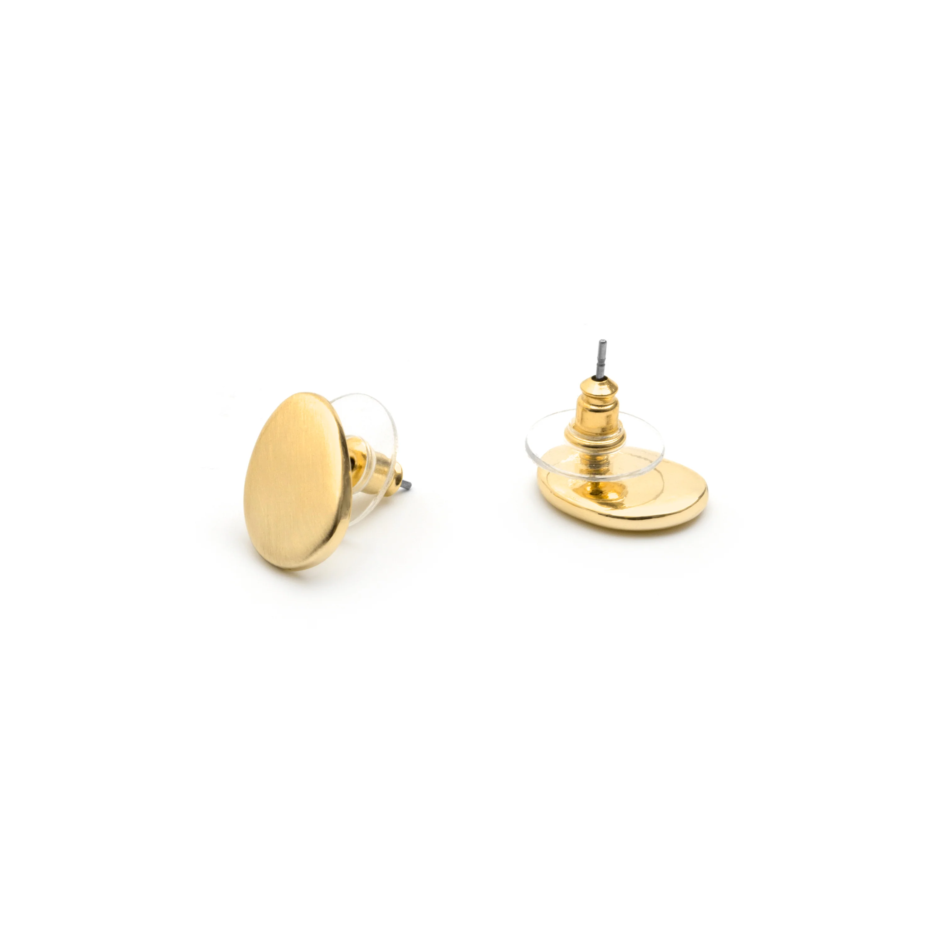 Pendientes acabado en oro amarillo de 18k - Oga - Image 5