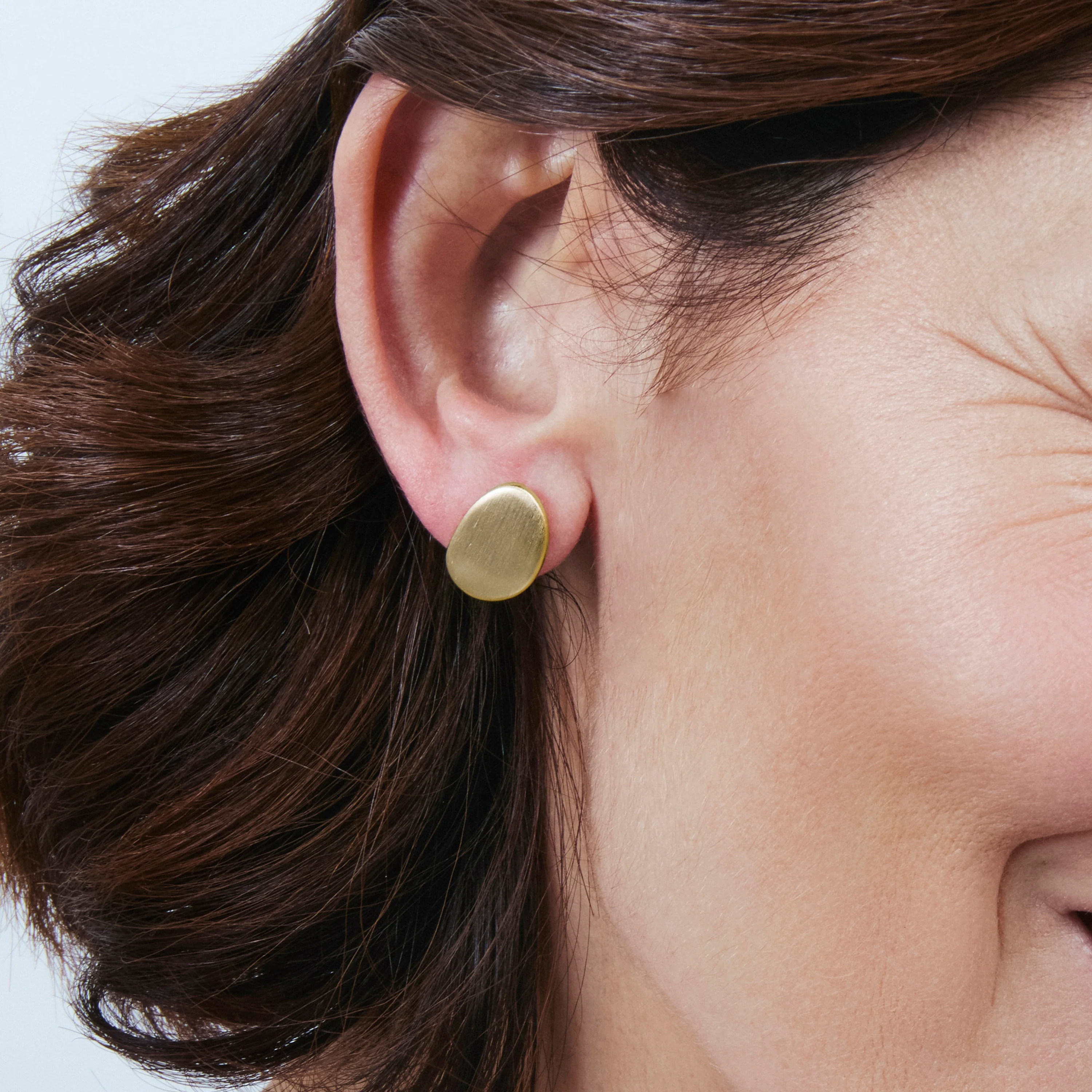 Pendientes acabado en oro amarillo de 18k - Oga - Image 6