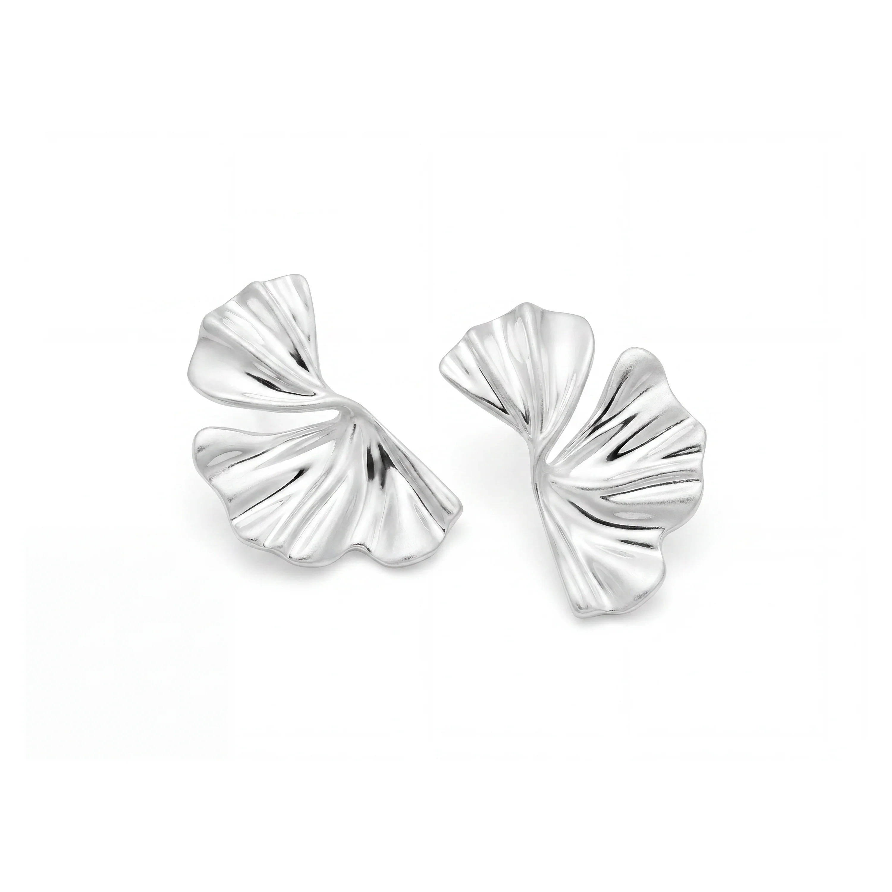 Pendientes Acabado En Plata - Drakbi - Image 5