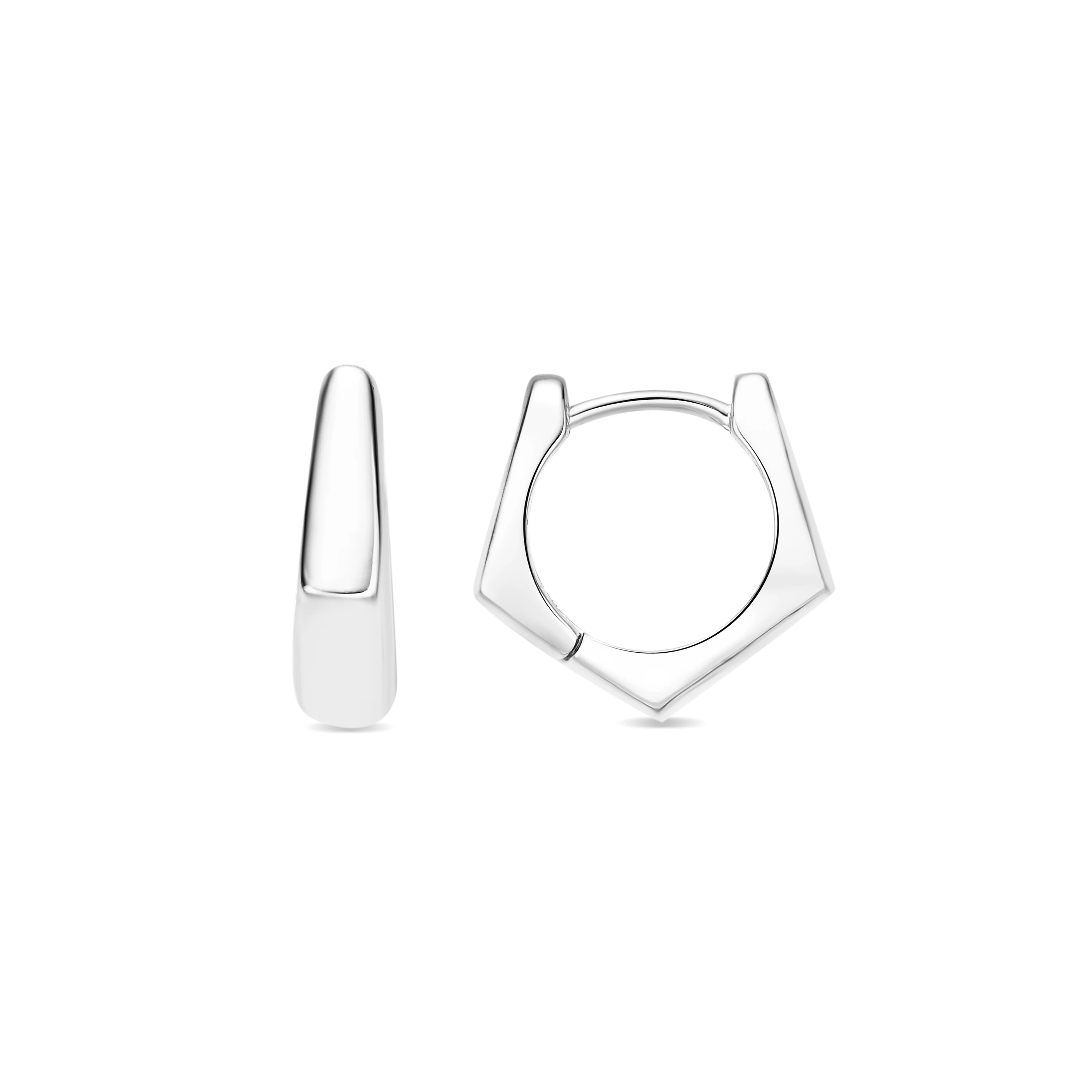 Pendientes Acabado En Plata - Jibruk