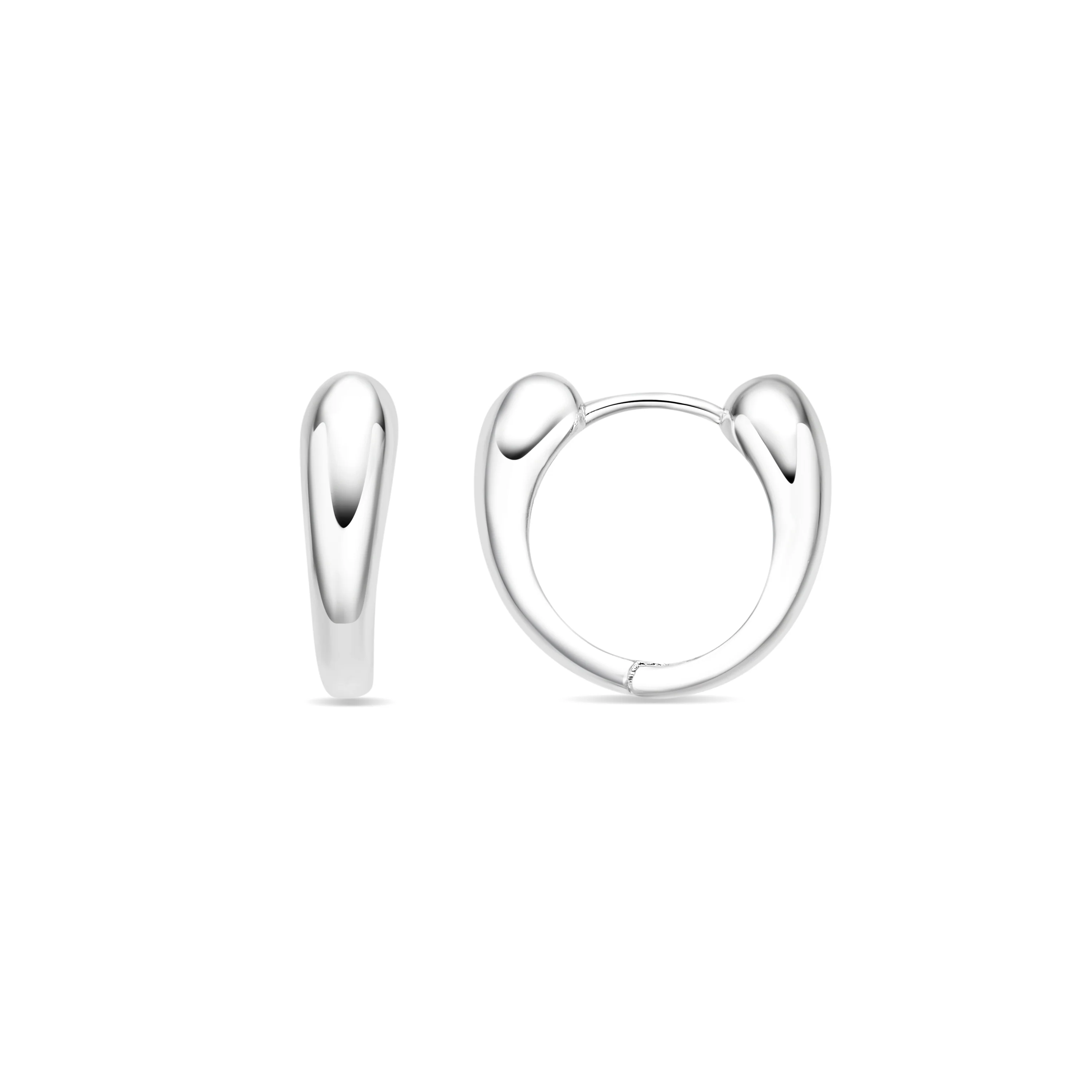 Pendientes Acabado En Plata - Wisebe