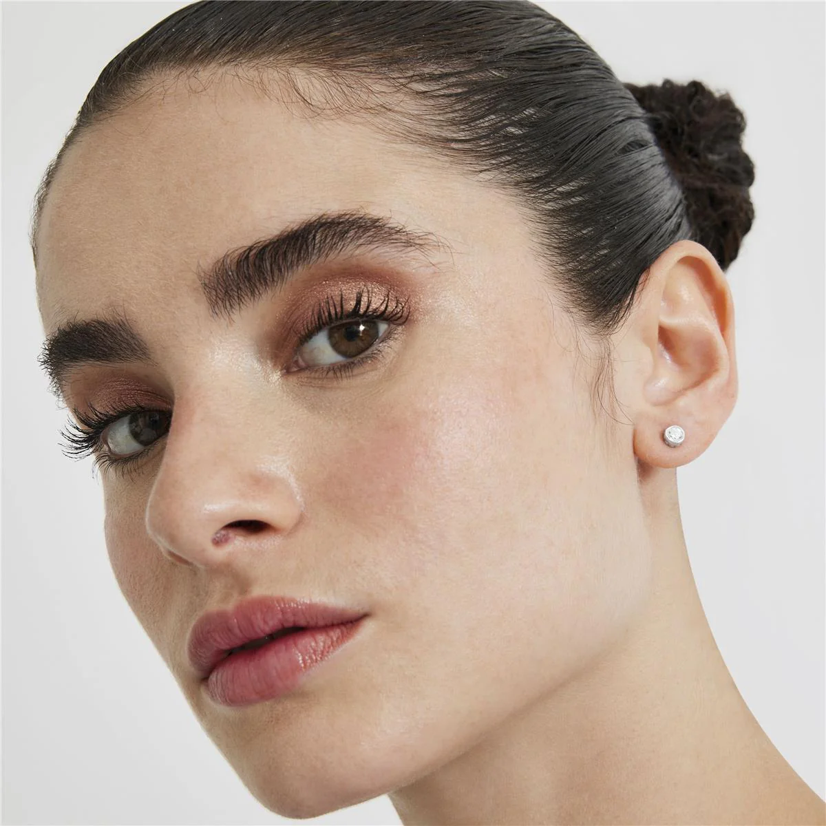 Pendientes Adbel Plata de Ley 925 - Adbel BLANCO - Image 3