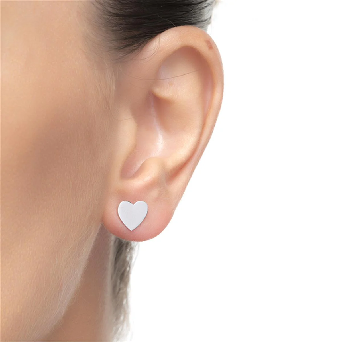 Pendientes Adeldo Plata De Ley 925 - Adeldo GRIS - Image 2