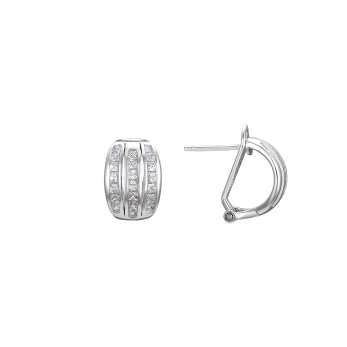 Pendientes Adis Plata De Ley 925 - Adis BLANCO