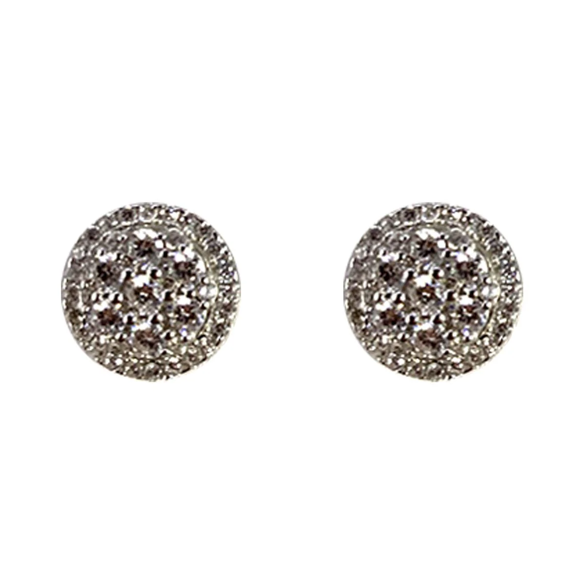 Pendientes Ahbu Plata de Ley 925 - Ahbu BLANCO