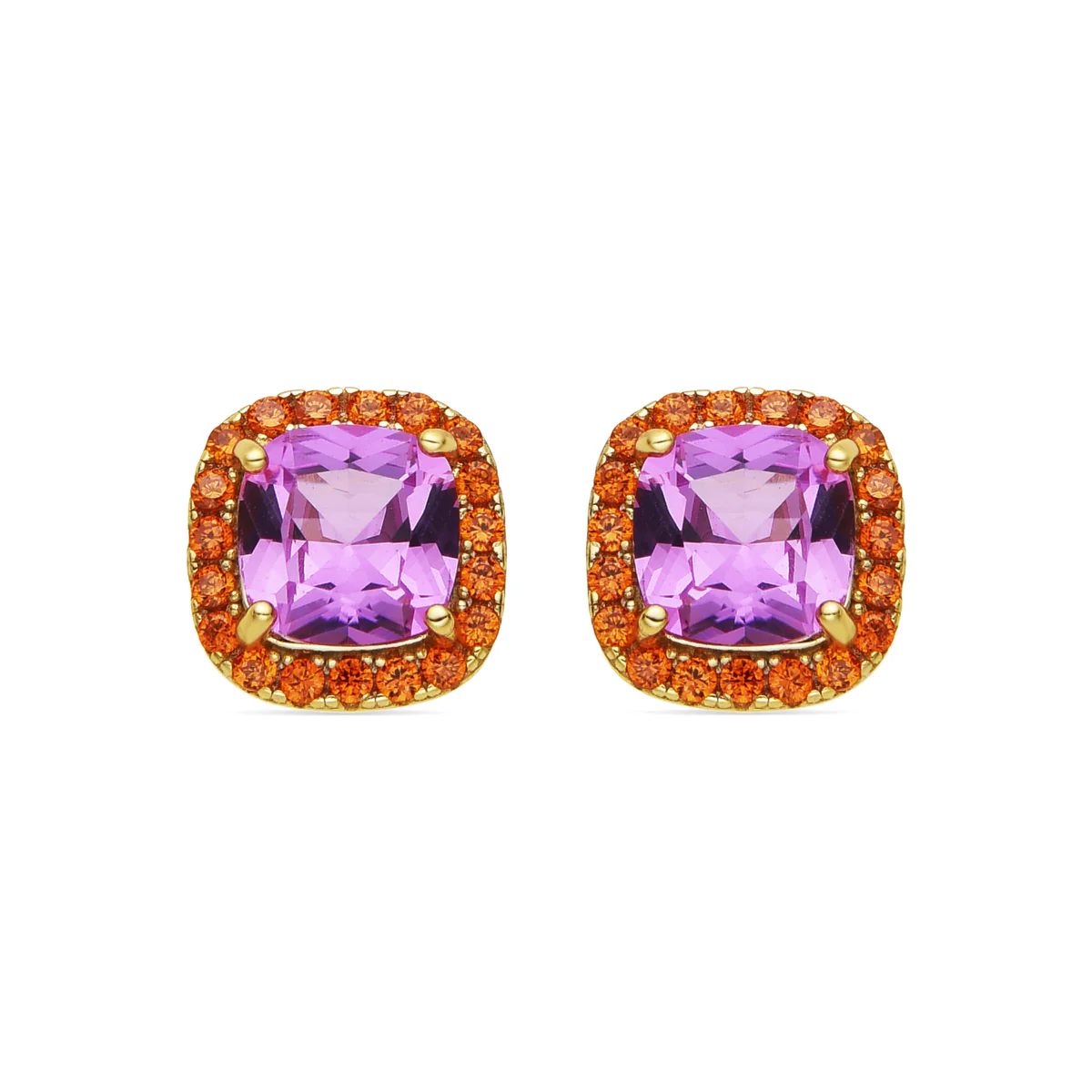 Pendientes Aidi Plata de Ley 925 - Aidi MULTICOLOR