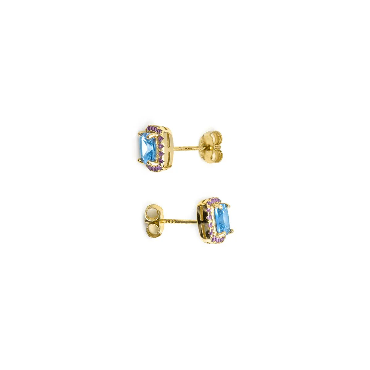 Pendientes Aidi Plata de Ley 925 - Aidi MULTICOLOR - Image 3