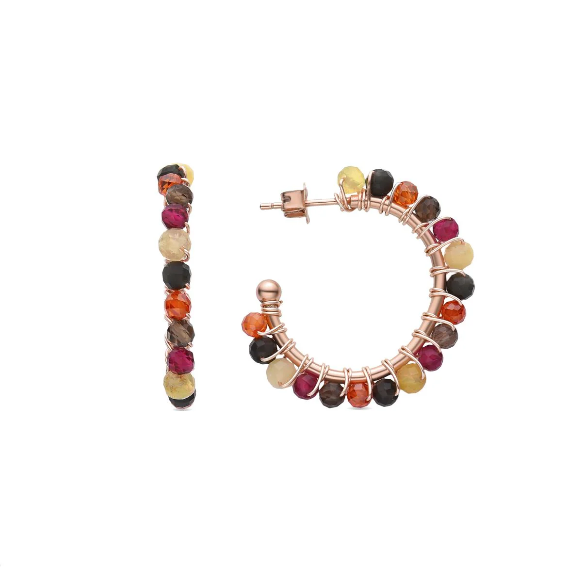 Pendientes Aiel Plata de Ley 925 - Aiel MULTICOLOR