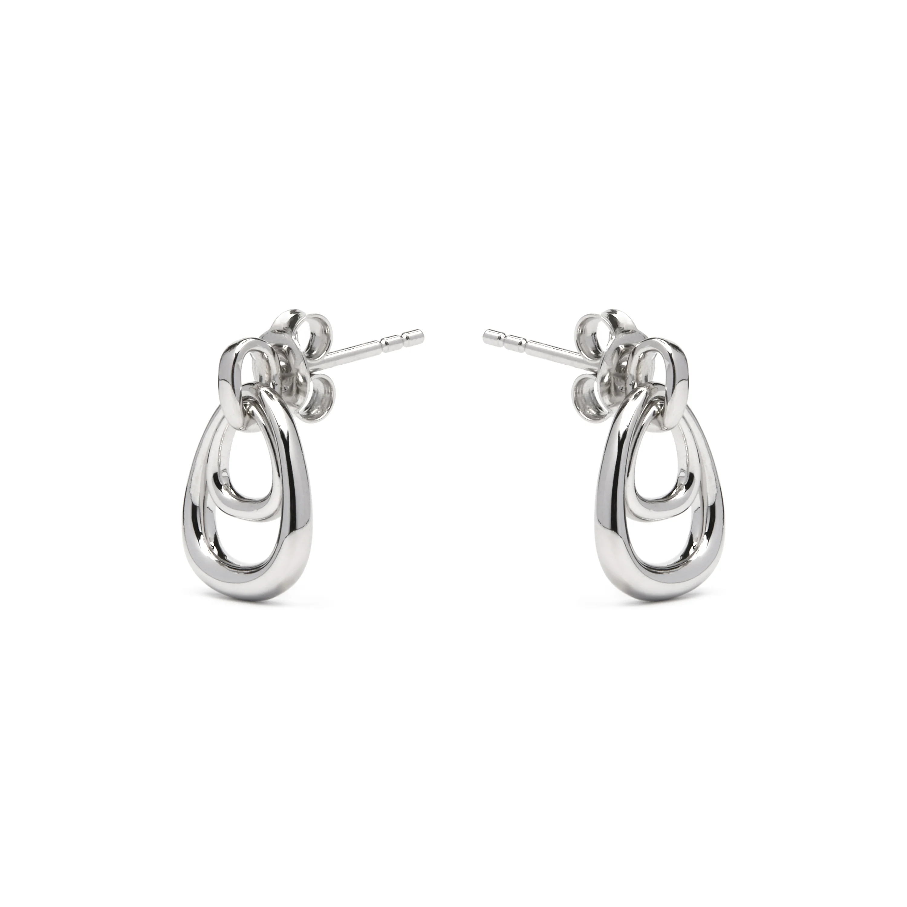 Pendientes de Plata de Ley 925 acabado rodio - Almiol - Image 3