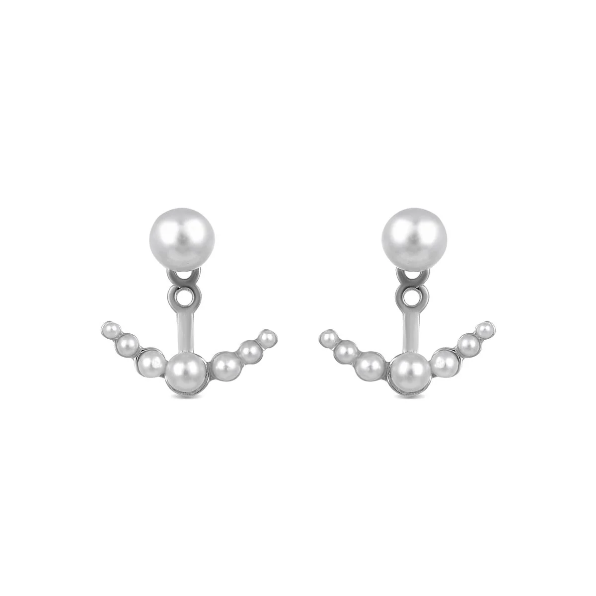Pendientes Alri Plata De Ley 925 - Alri BLANCO