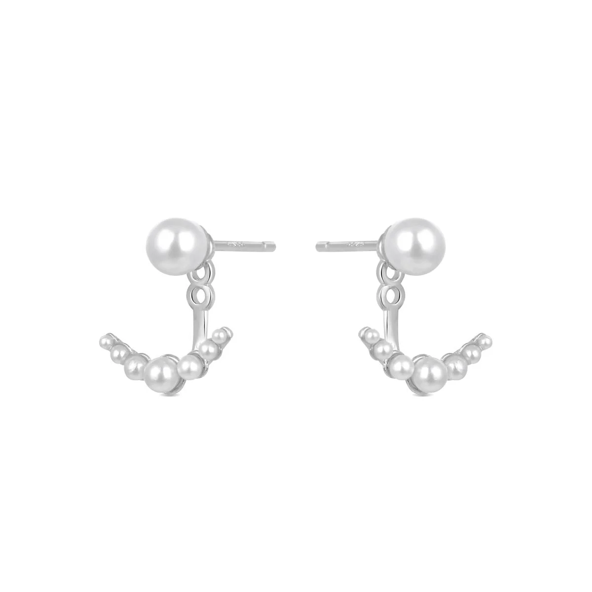 Pendientes Alri Plata De Ley 925 - Alri BLANCO - Image 2