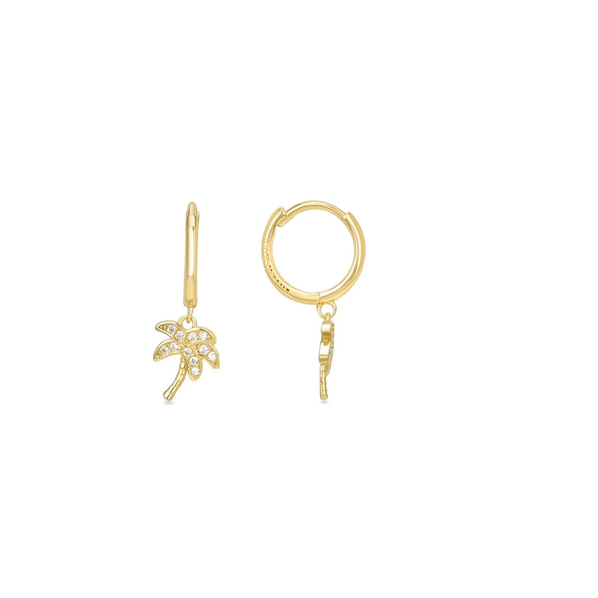 Pendientes Alzi Plata De Ley 925 - Alzi AMARILLO