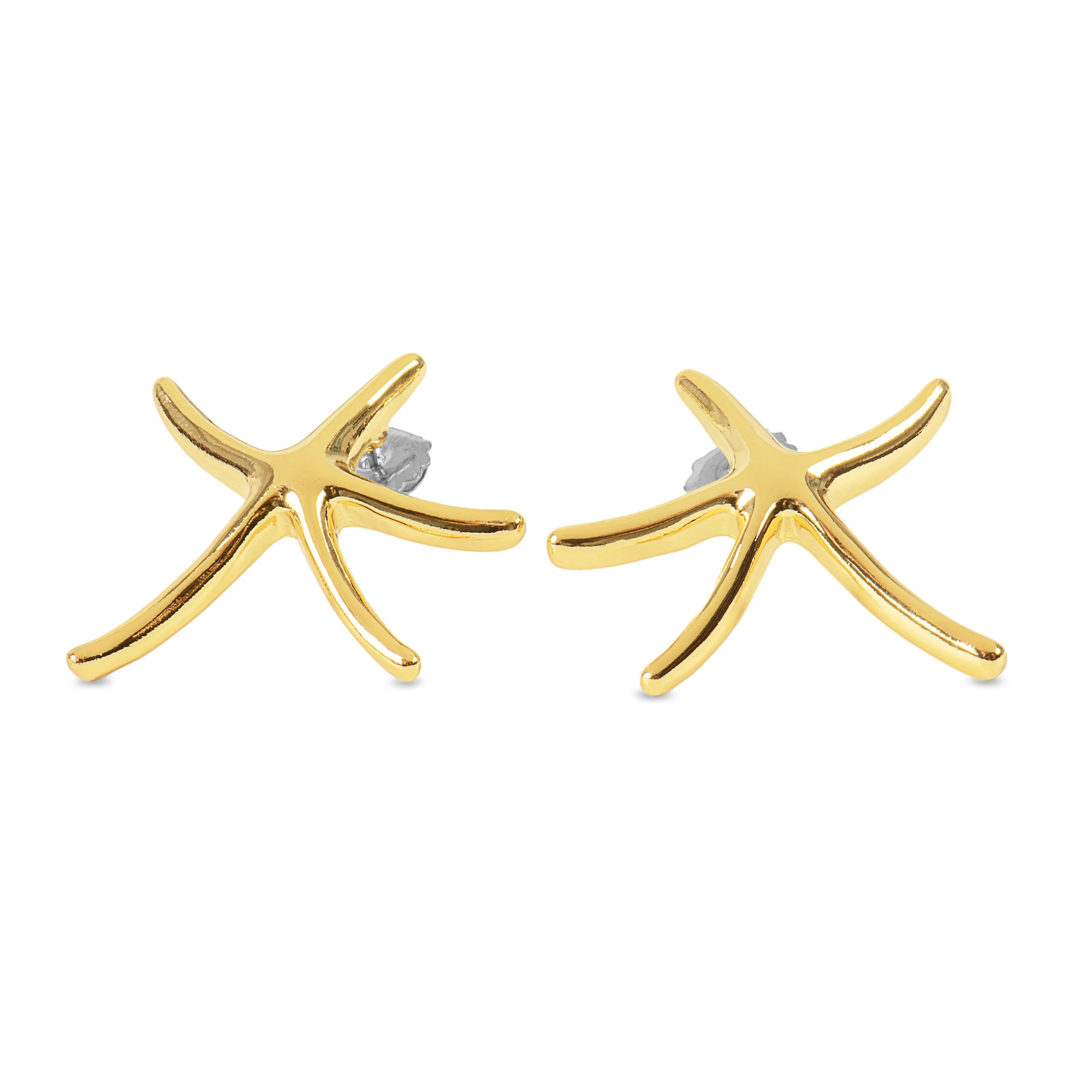 Pendientes acabados en oro amarillo 18K - Amiri - Image 5