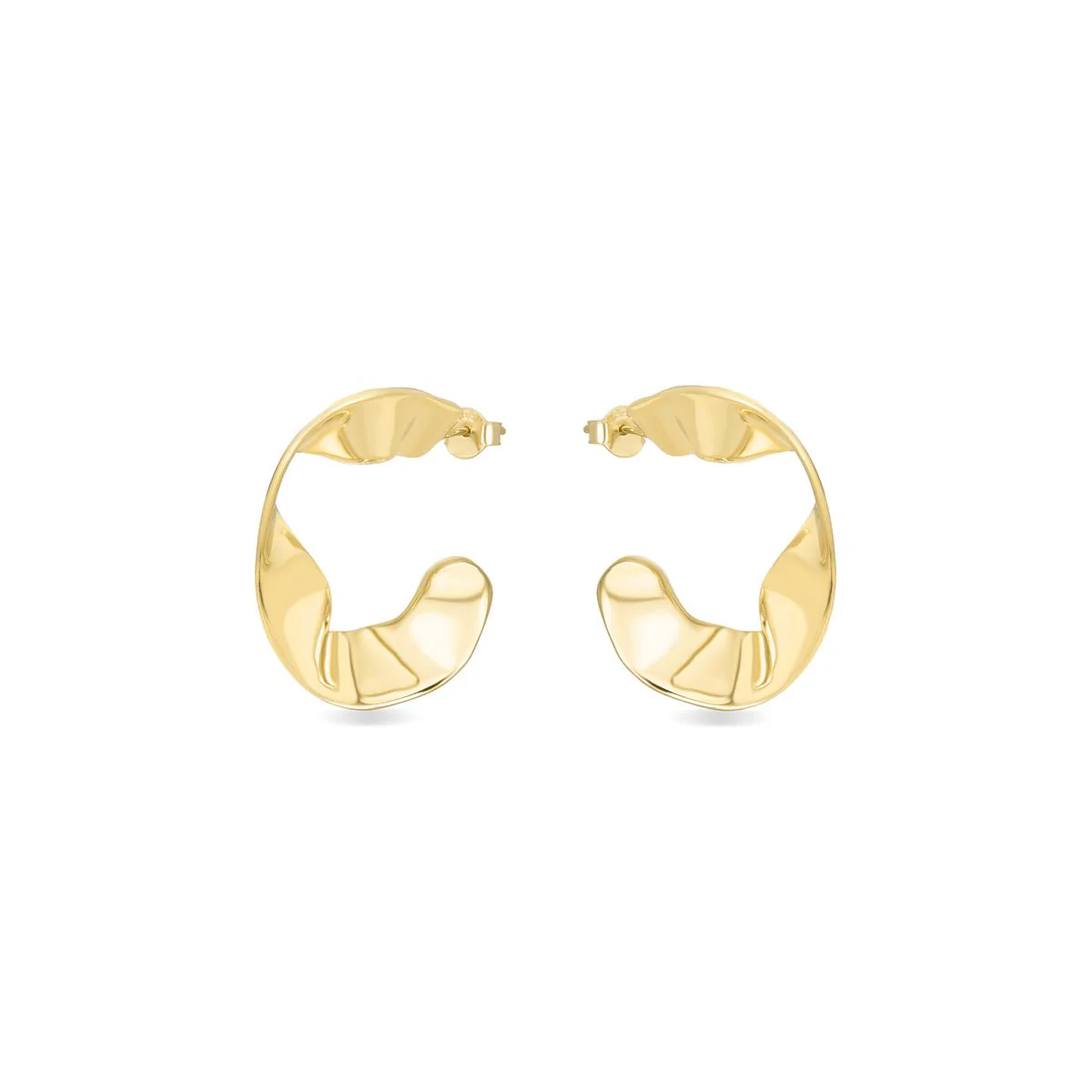 Pendientes Anfir Plata De Ley 925 - Anfir AMARILLO - Image 2