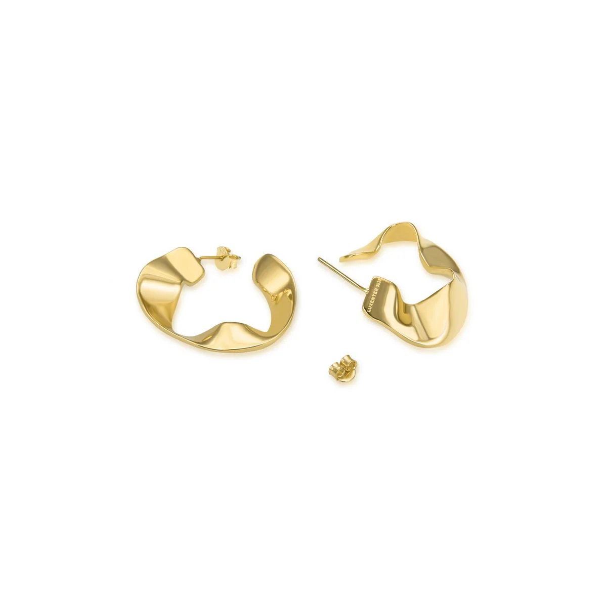 Pendientes Anfir Plata De Ley 925 - Anfir AMARILLO - Image 3