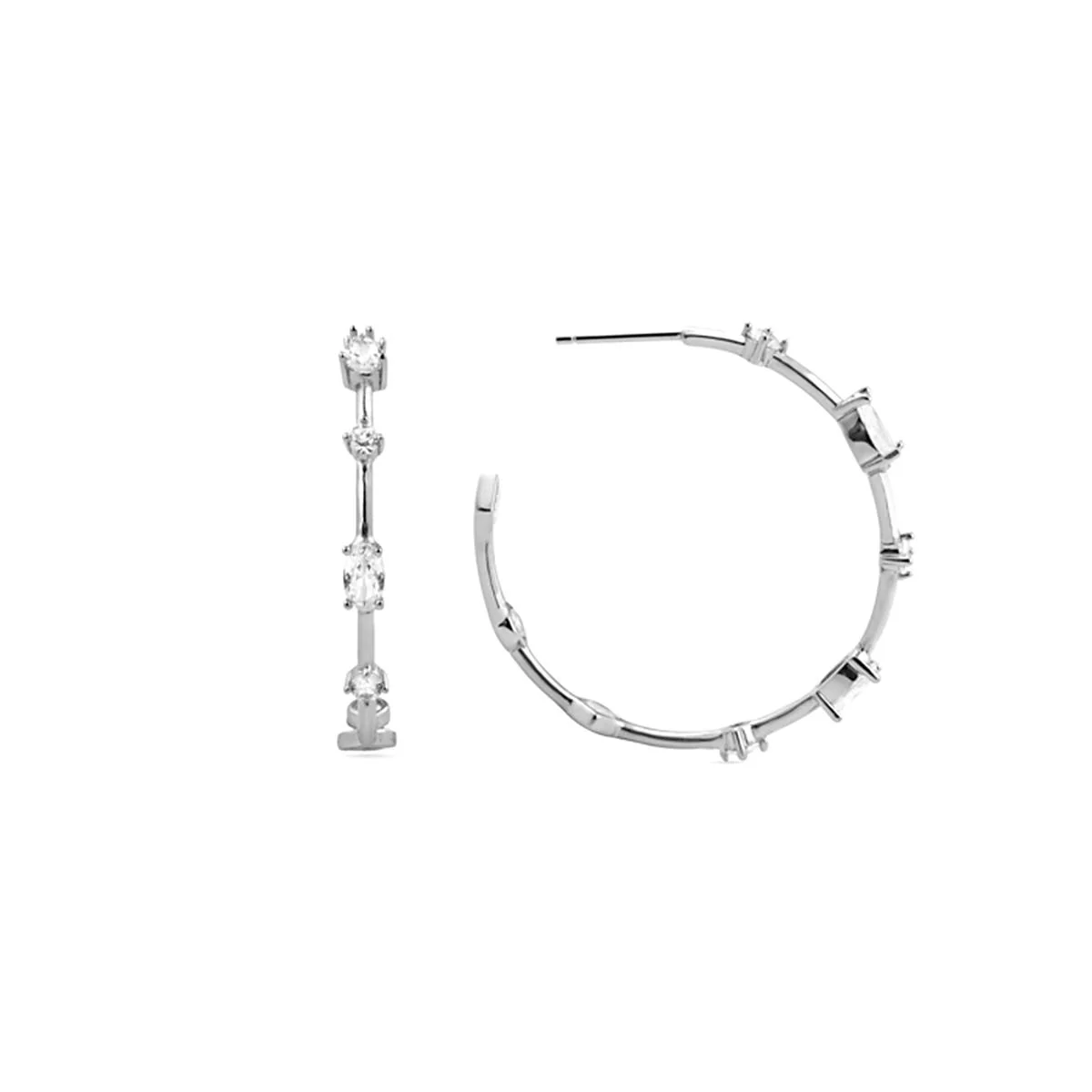 Pendientes Anme Plata De Ley 925 - Anme BLANCO