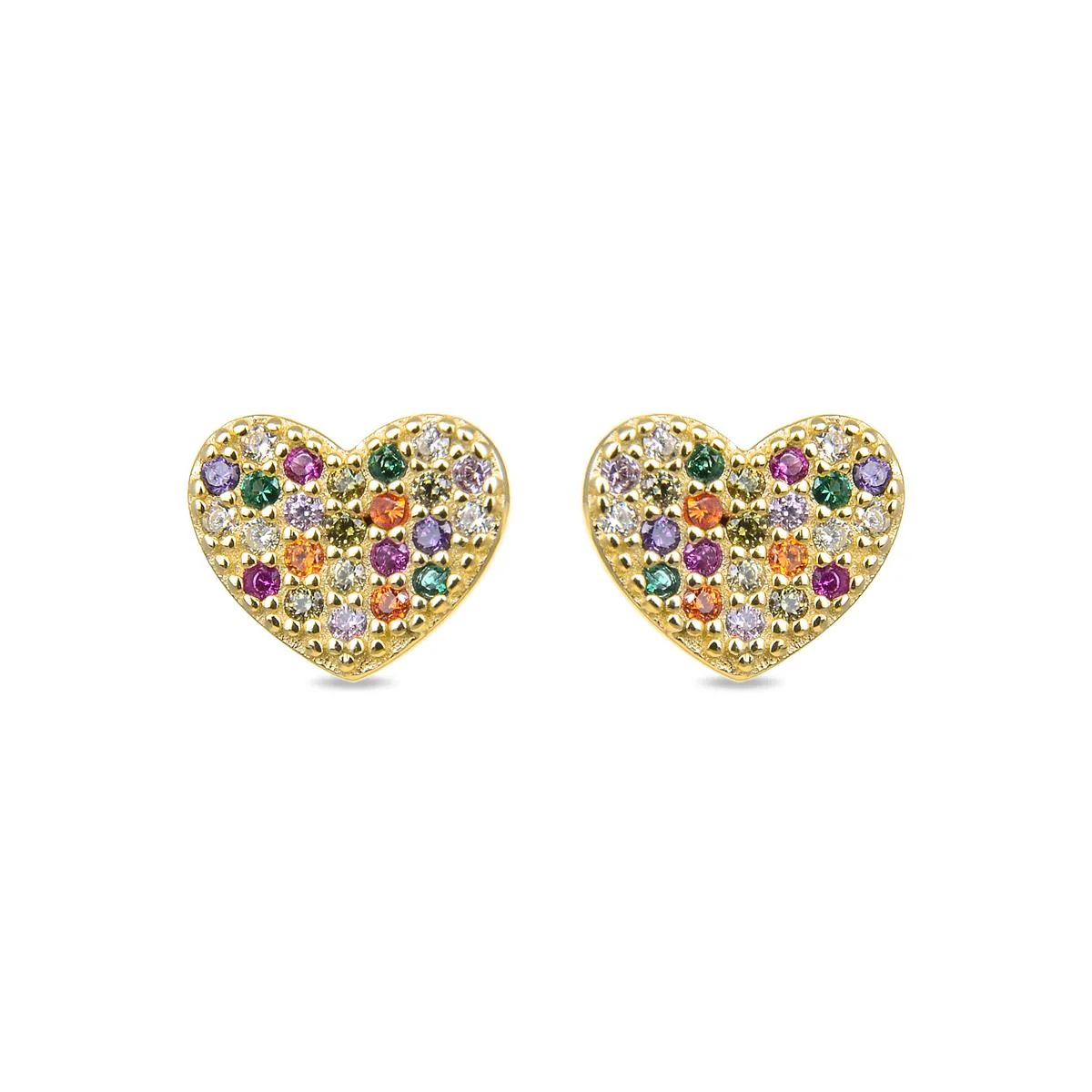 Pendientes Annor Plata De Ley 925 - Annor MULTICOLOR