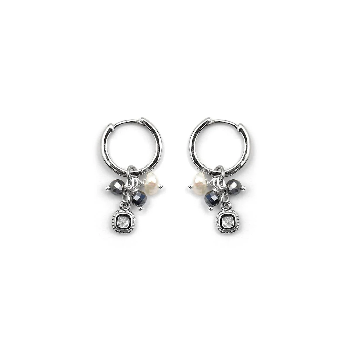 Pendientes Apses Plata de Ley 925 - Apses BLANCO - Image 2