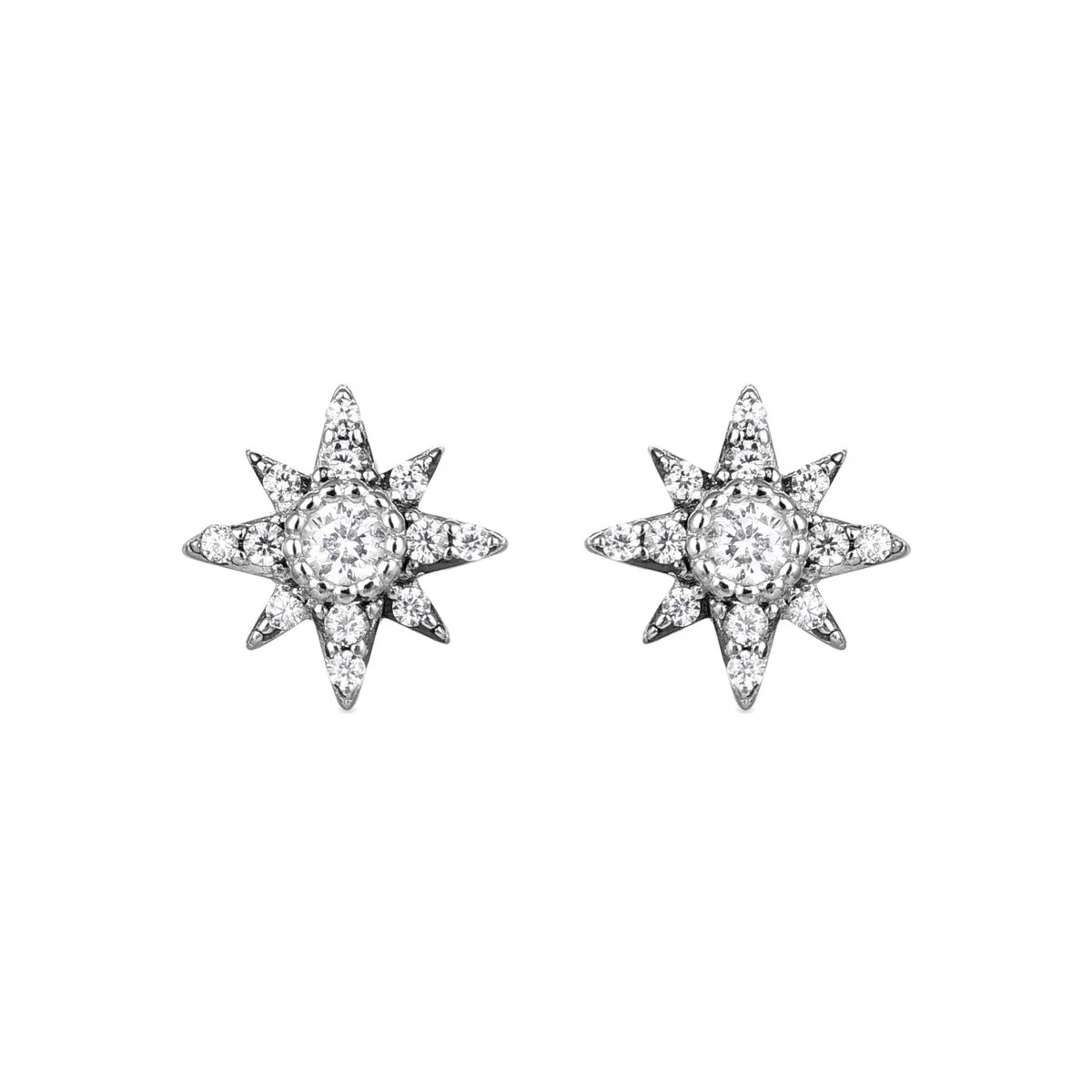 Pendientes Araj Plata De Ley 925 - Araj BLANCO