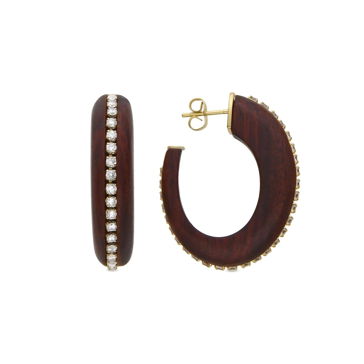 Pendientes Arix Plata de Ley 925 - Arix MARRON
