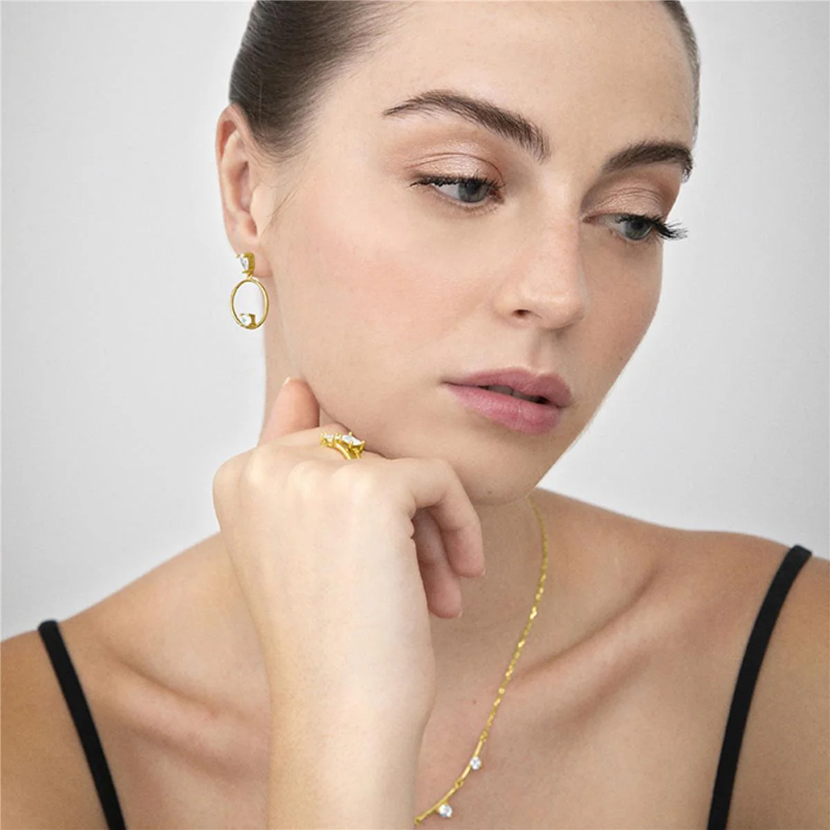 Pendientes Arka Plata De Ley 925 - Arka BLANCO - Image 2