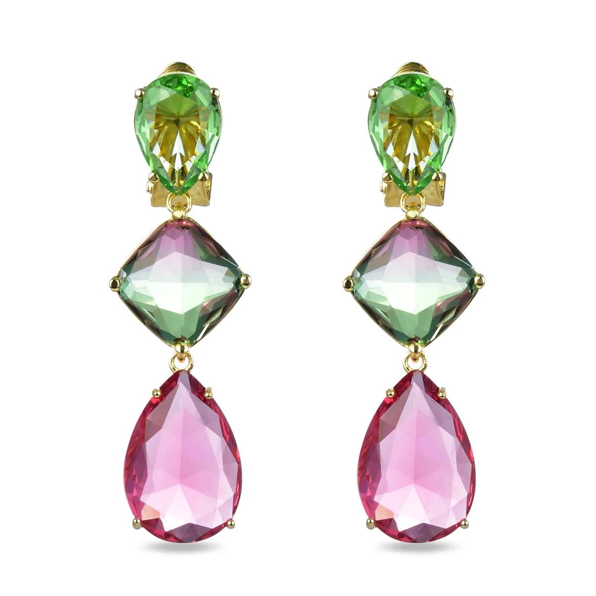 Pendientes Arses Plata De Ley 925 - Arses MULTICOLOR