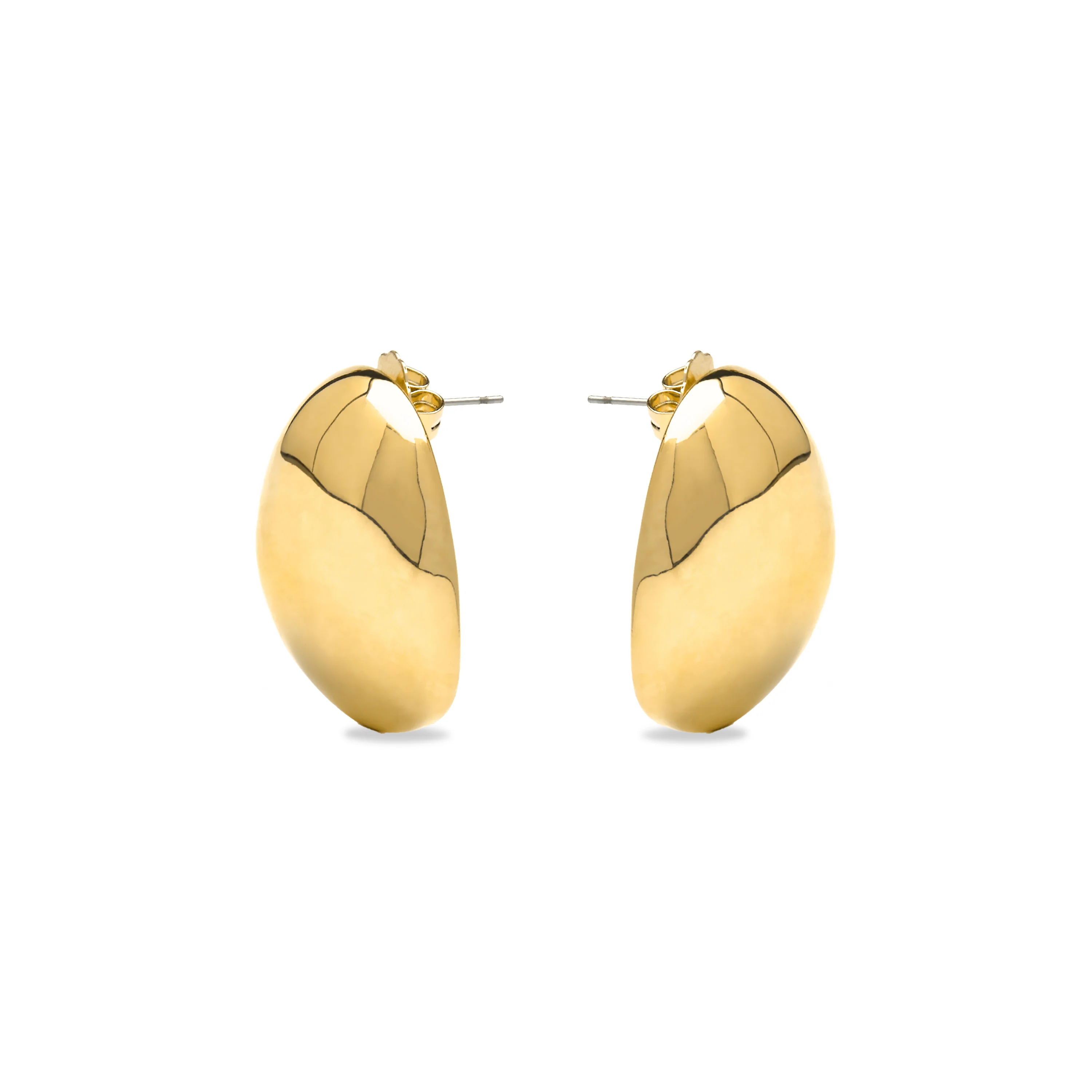 Pendientes acabado oro amarillo de 18k - Asgruk - Image 3