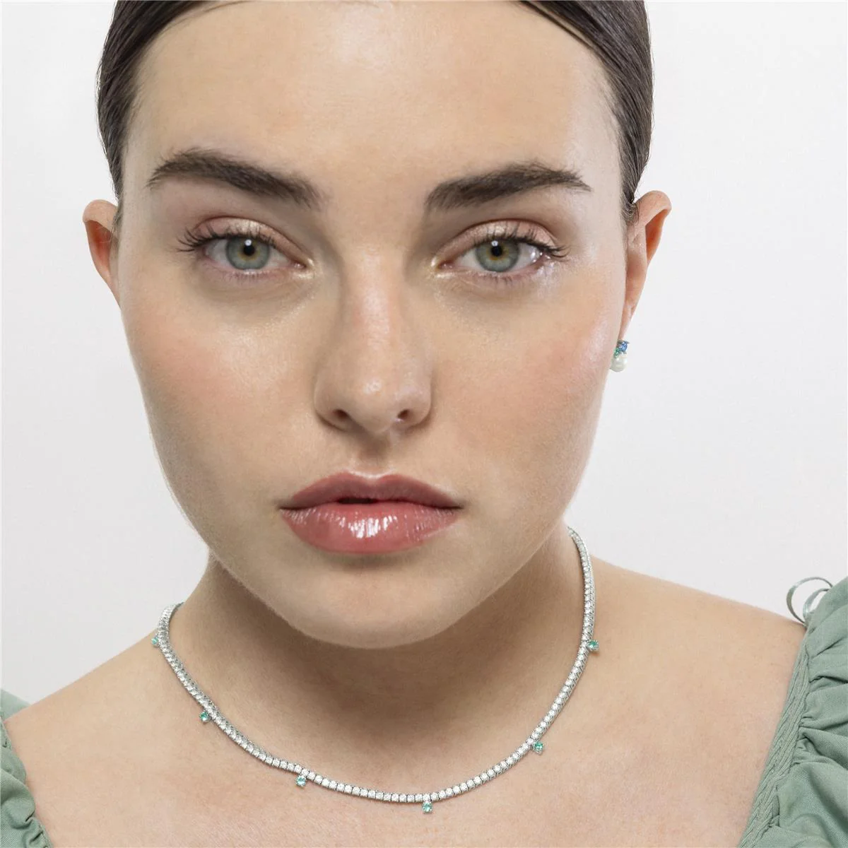 Pendientes Askil Plata de Ley 925 - Askil AZUL - Image 2
