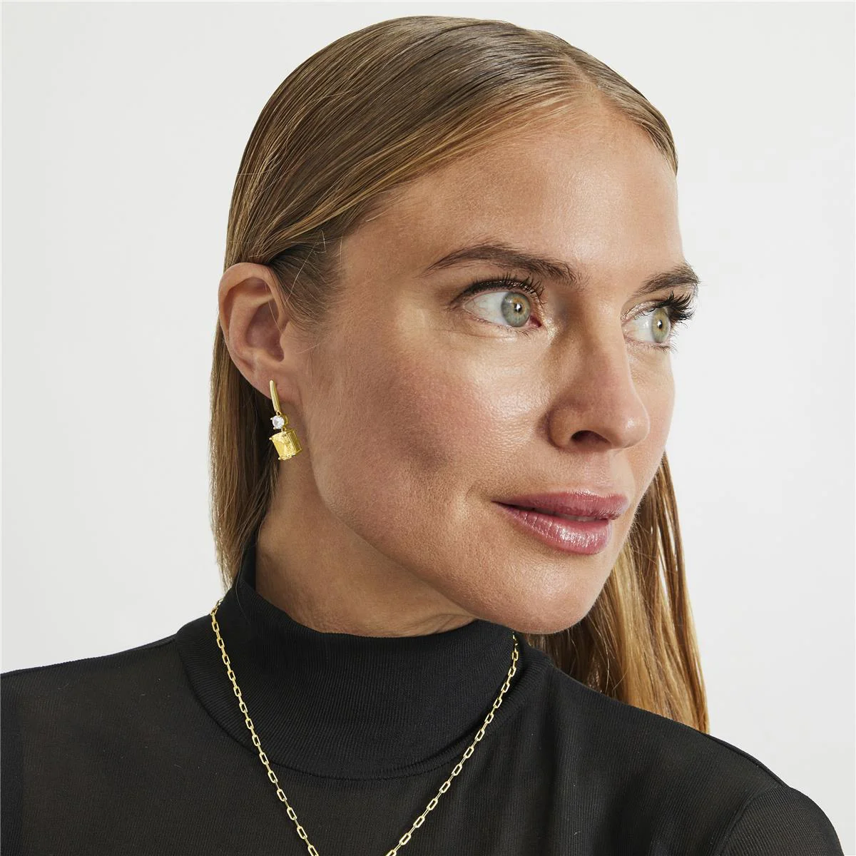 Pendientes Askuo Plata de Ley 925 - Askuo AMARILLO - Image 2