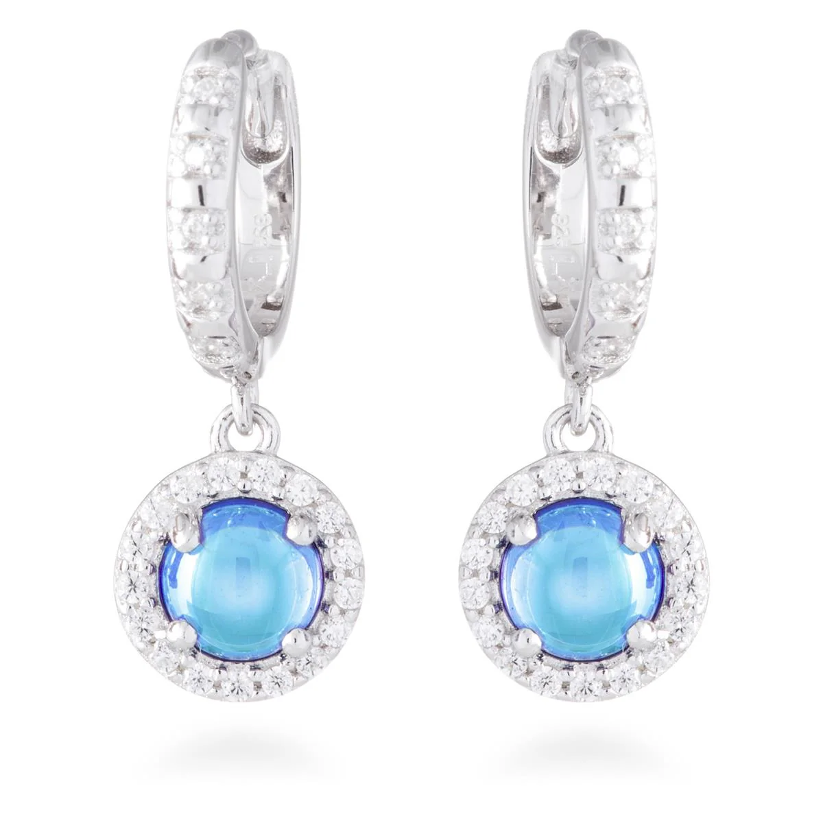 Pendientes Aspivin Plata De Ley 925 - Aspivin AZUL