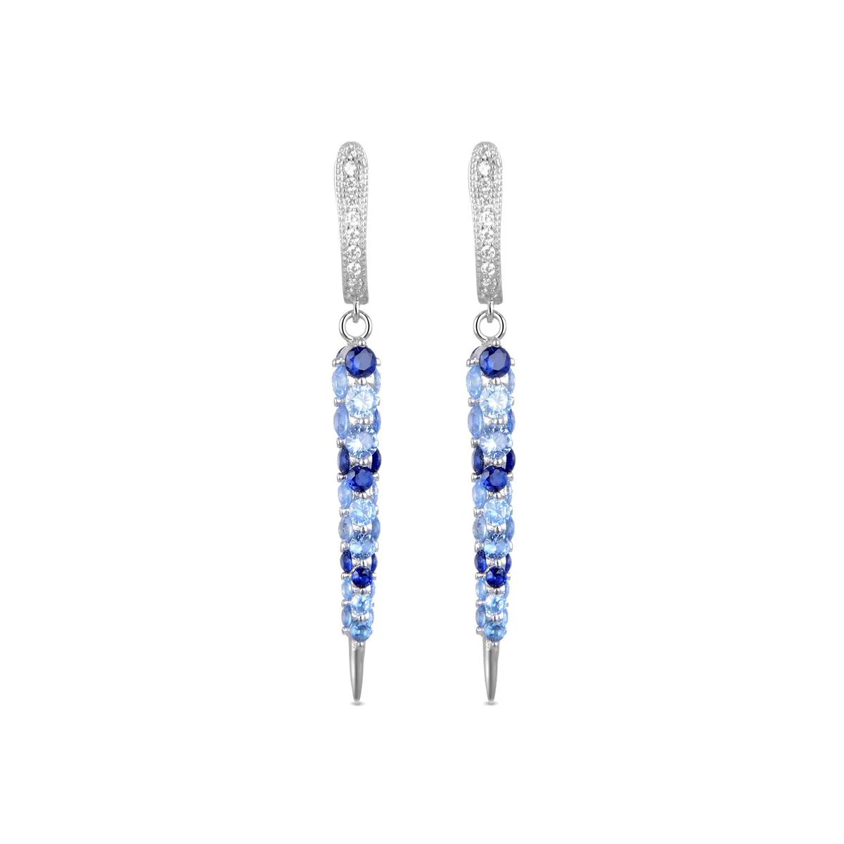 Pendientes Atli Plata De Ley 925 - Atli AZUL